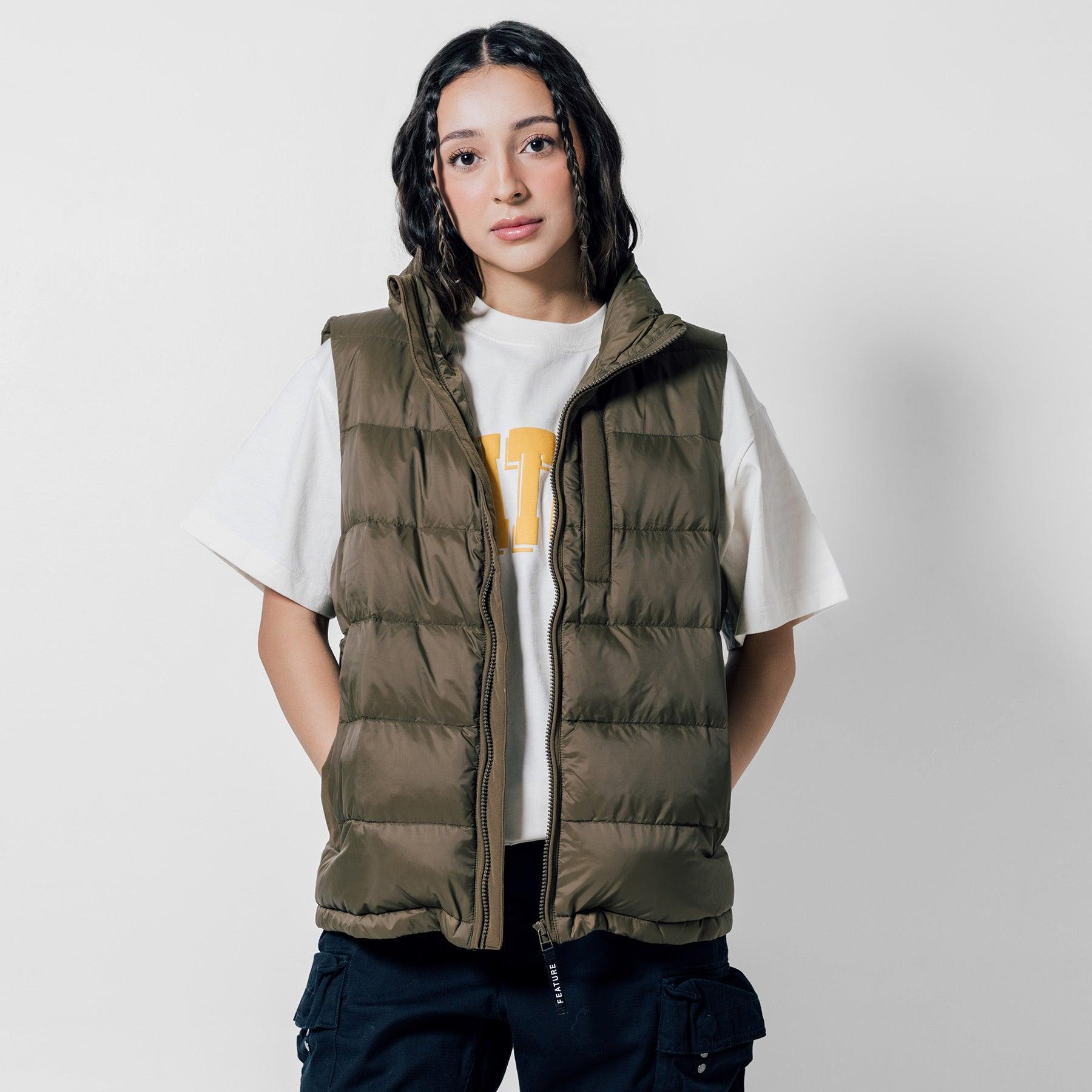 Sherman Convertible Puffer Vest - Black Male Product Image