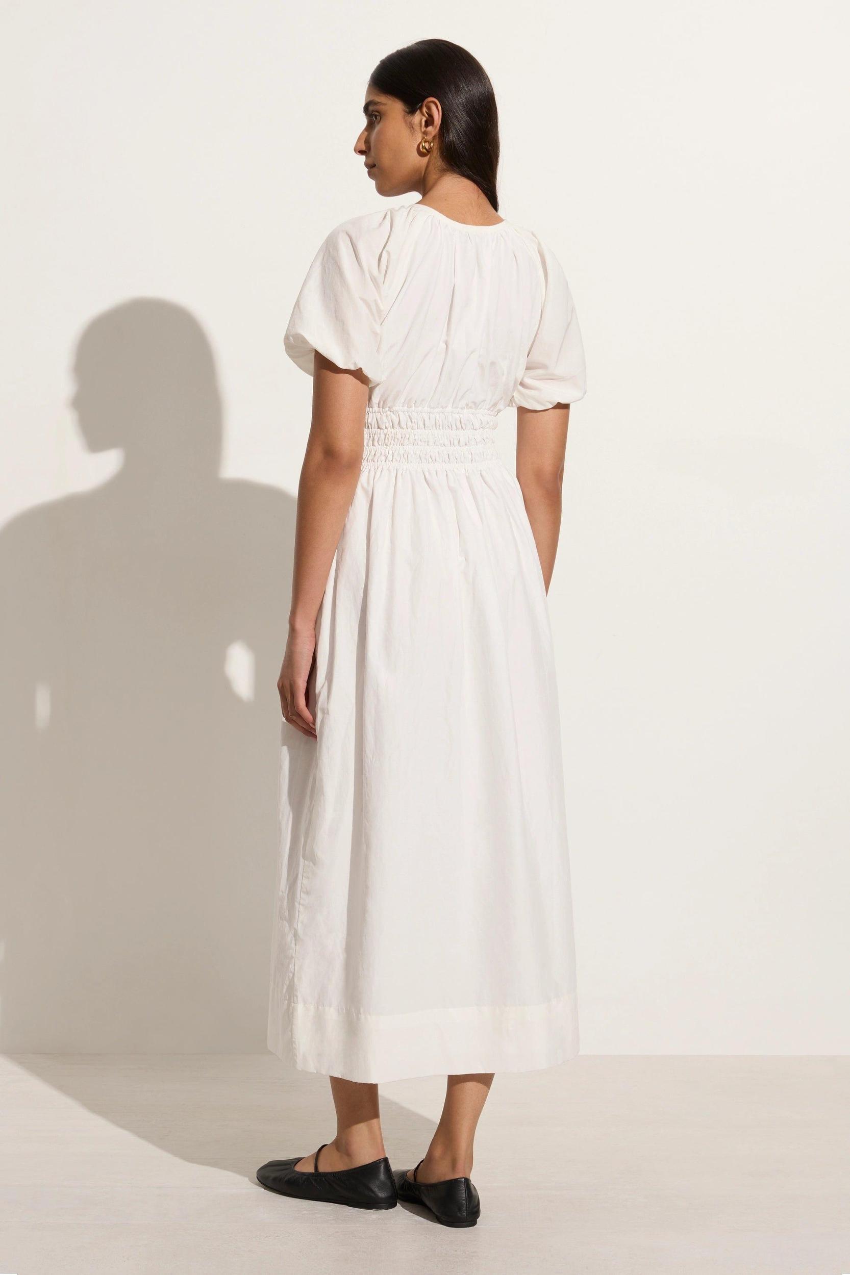Teatro Midi Dress White - Final Sale Product Image