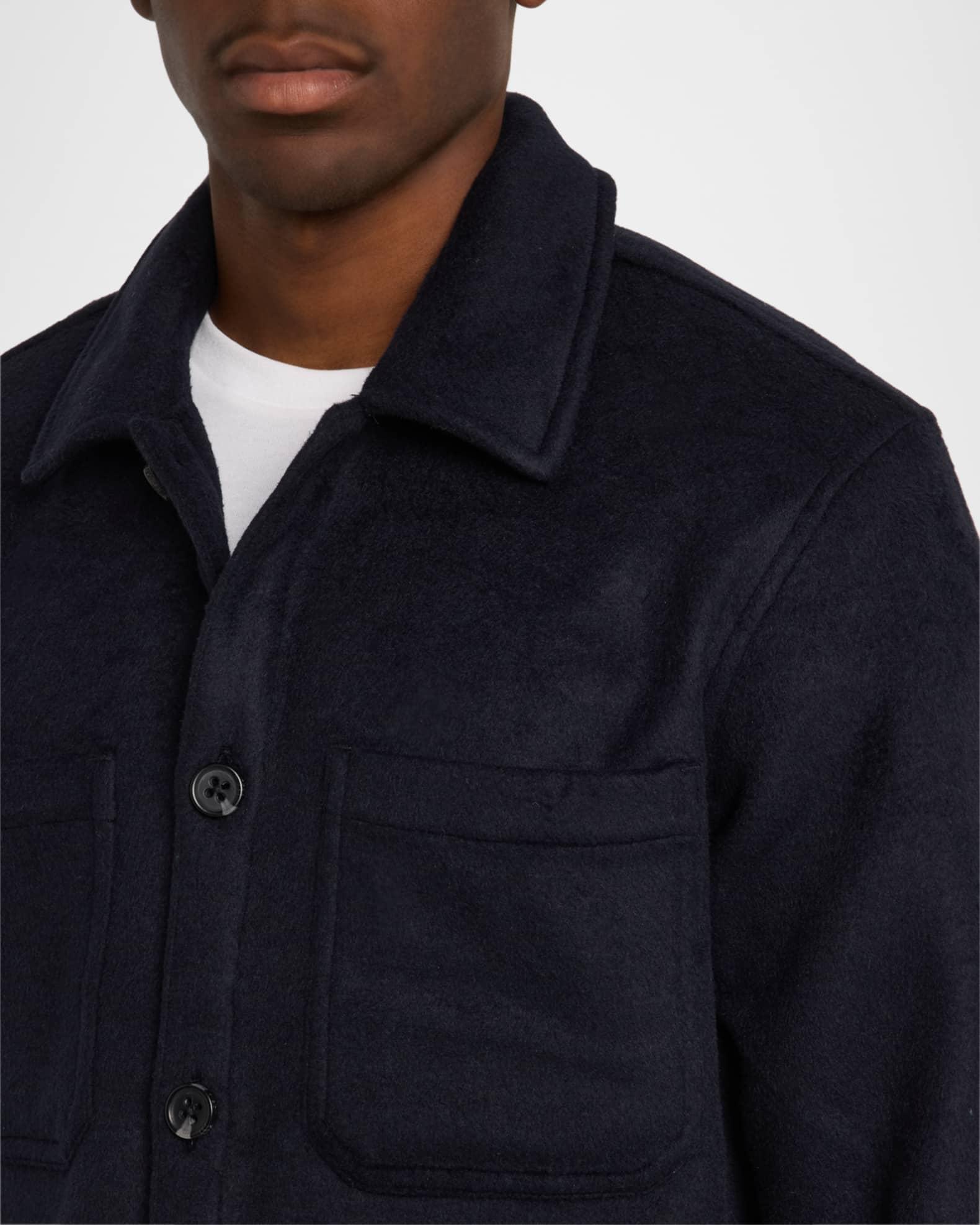 Men's Leon Wool-Blend Overshirt Product Image