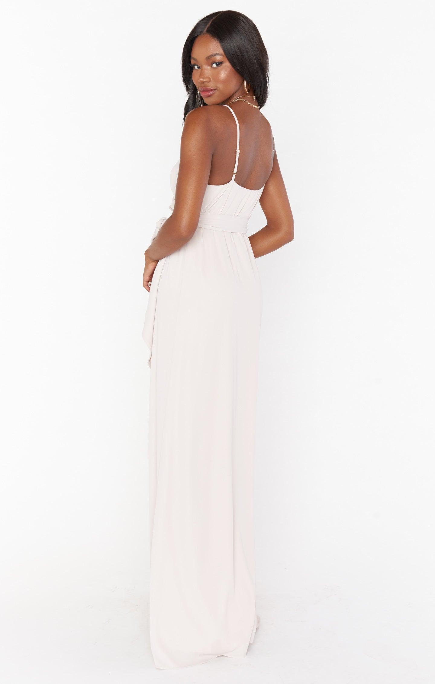 Liz Maxi Dress ~ Show Me the Ring Crisp Product Image