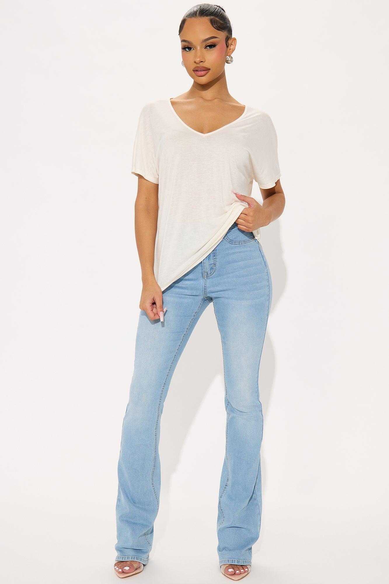 Tall Mesa Booty Lifting Stretch Bootcut Jeans - Light Wash Product Image