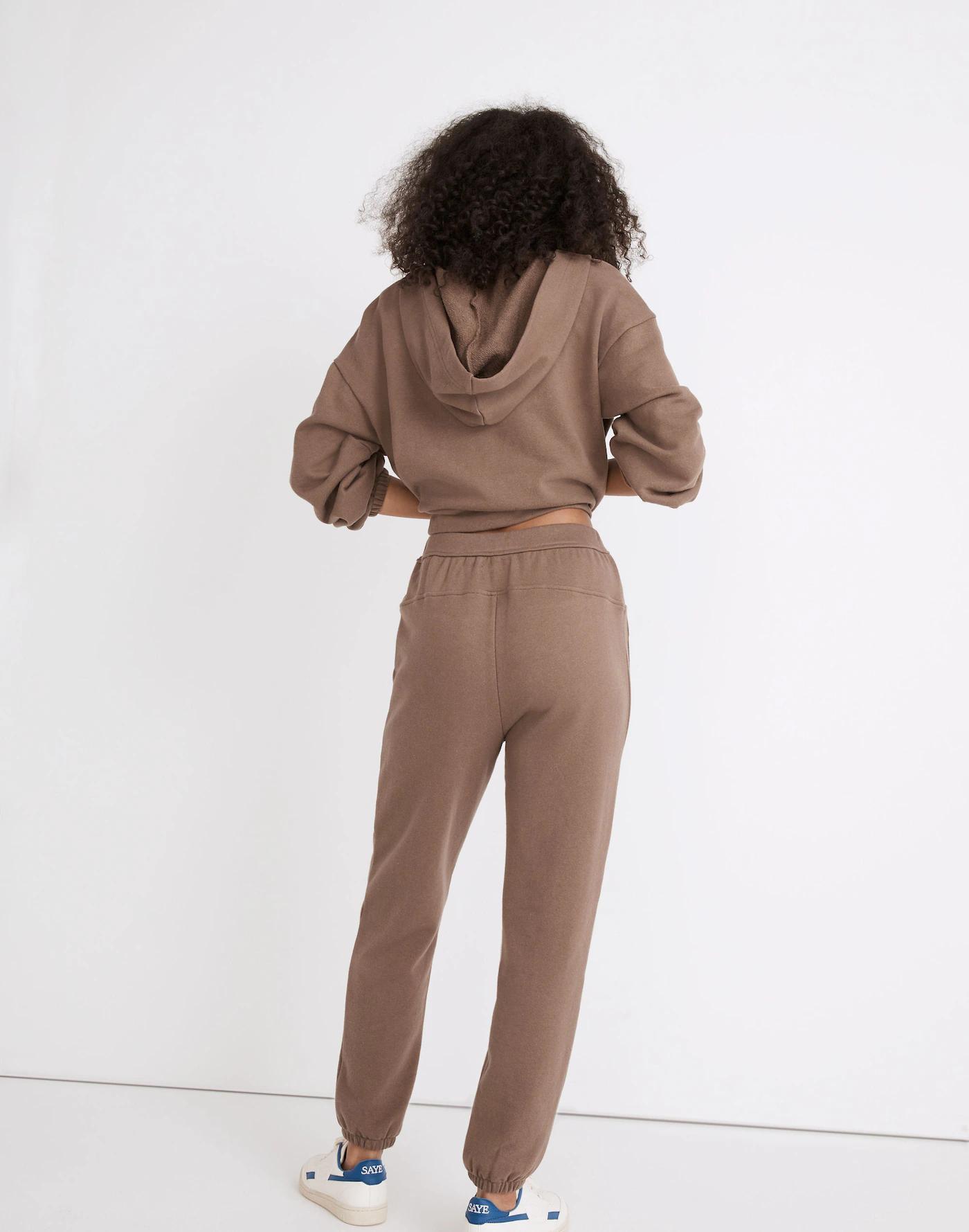 Cotton-Hemp Relaxed Sweatpants Product Image
