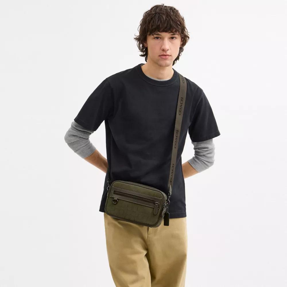 Theo Camera Bag In Signature Jacquard Product Image