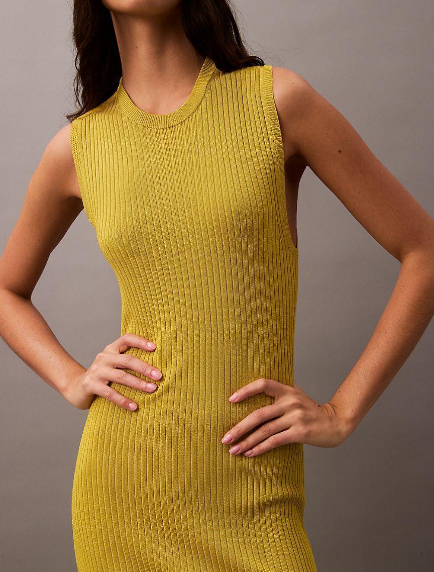 Viscose Ribbed Maxi Dress Product Image