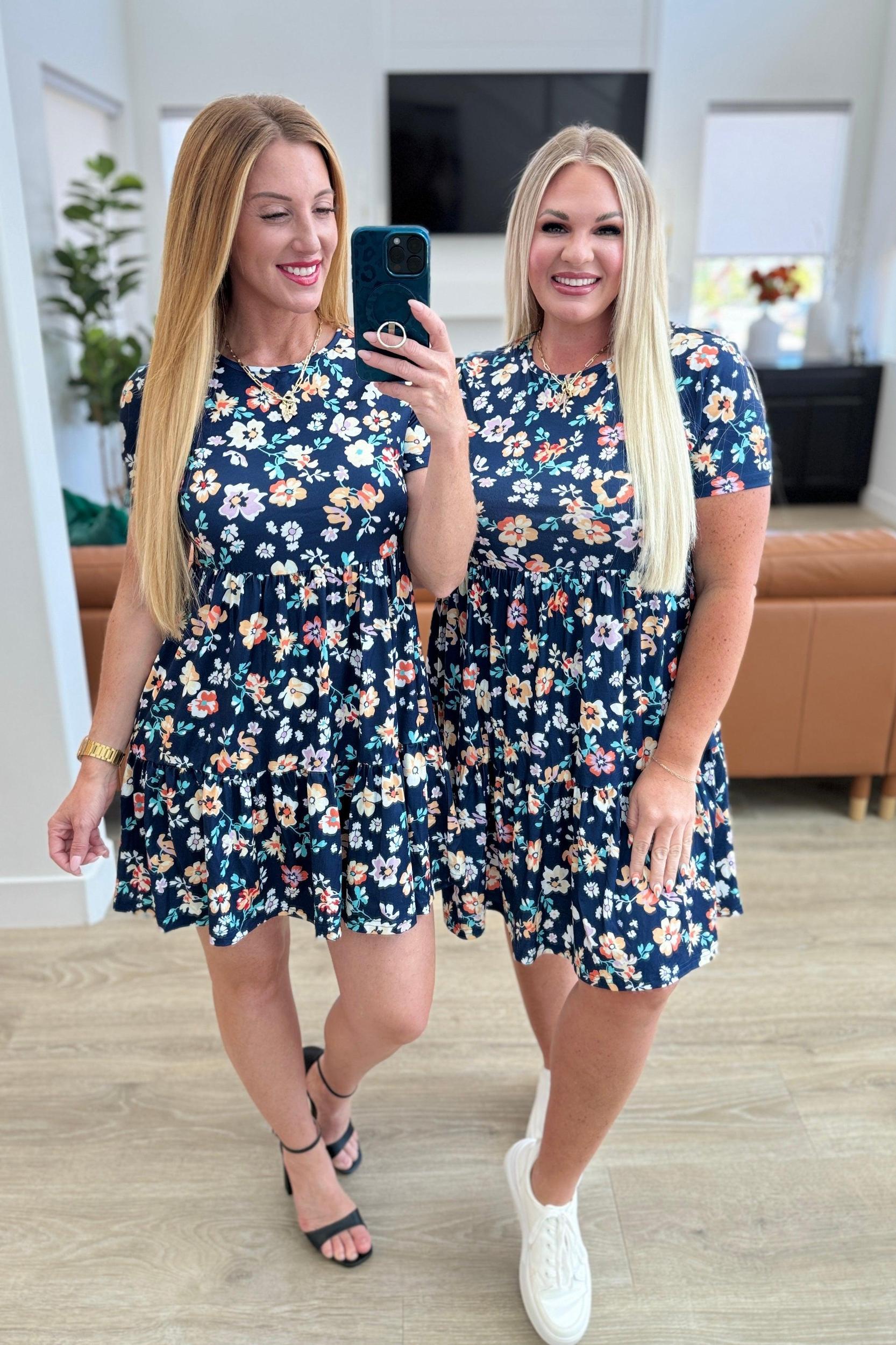 French Friday Floral Dress Product Image