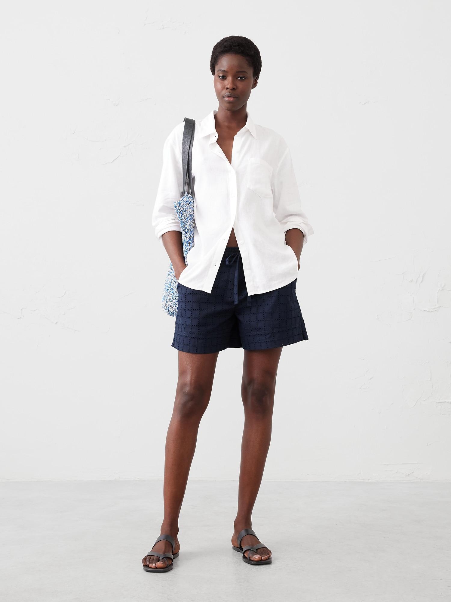 Eyelet Boxer Short Product Image