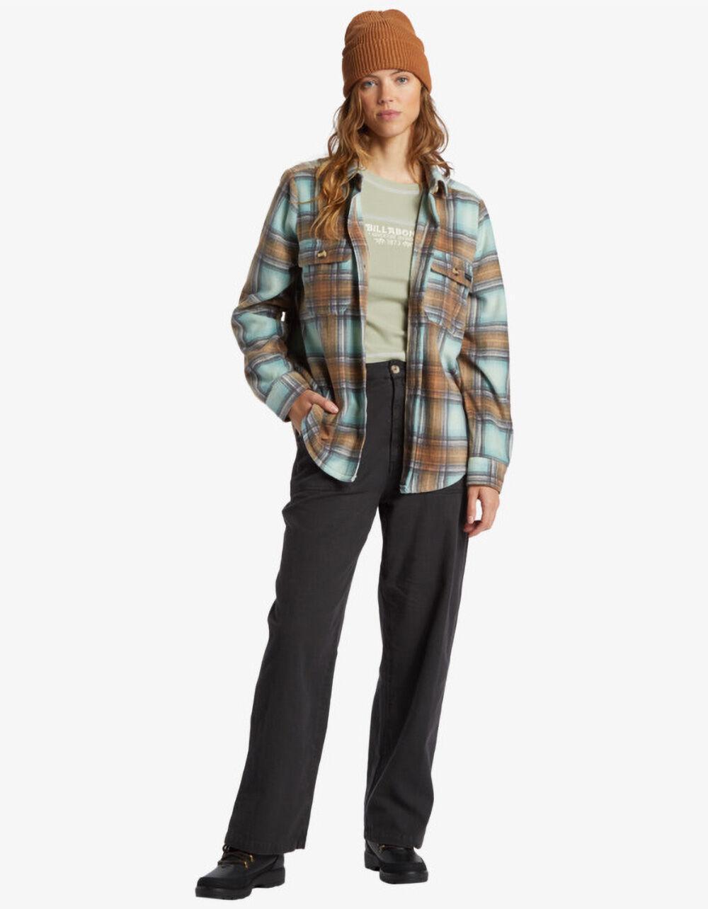 BILLABONG Forge Fleece Womens Flannel Shacket - MULTI Product Image