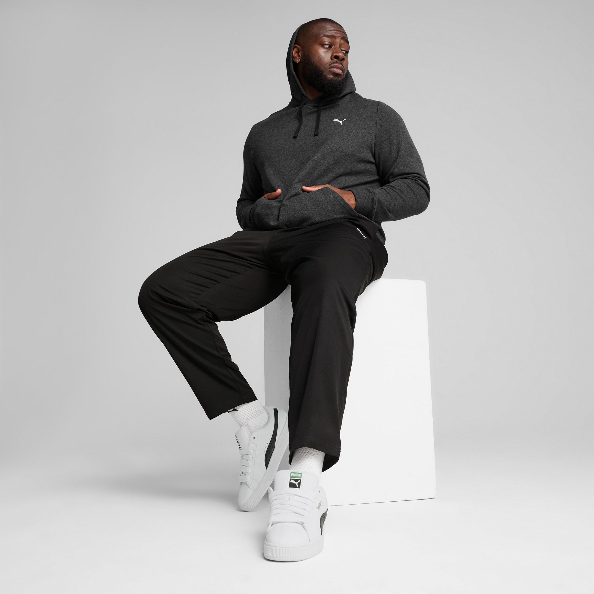 PUMA Essentials Men's Hoodie in Grey Product Image