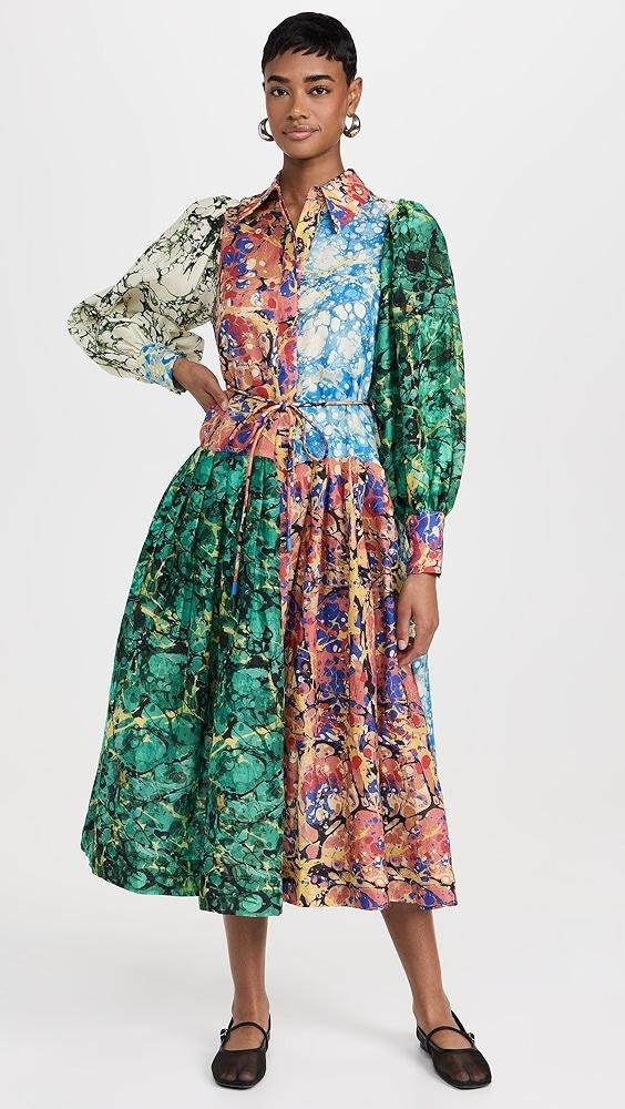ALÉMAIS Sunburst Shirtdress | Shopbop Product Image