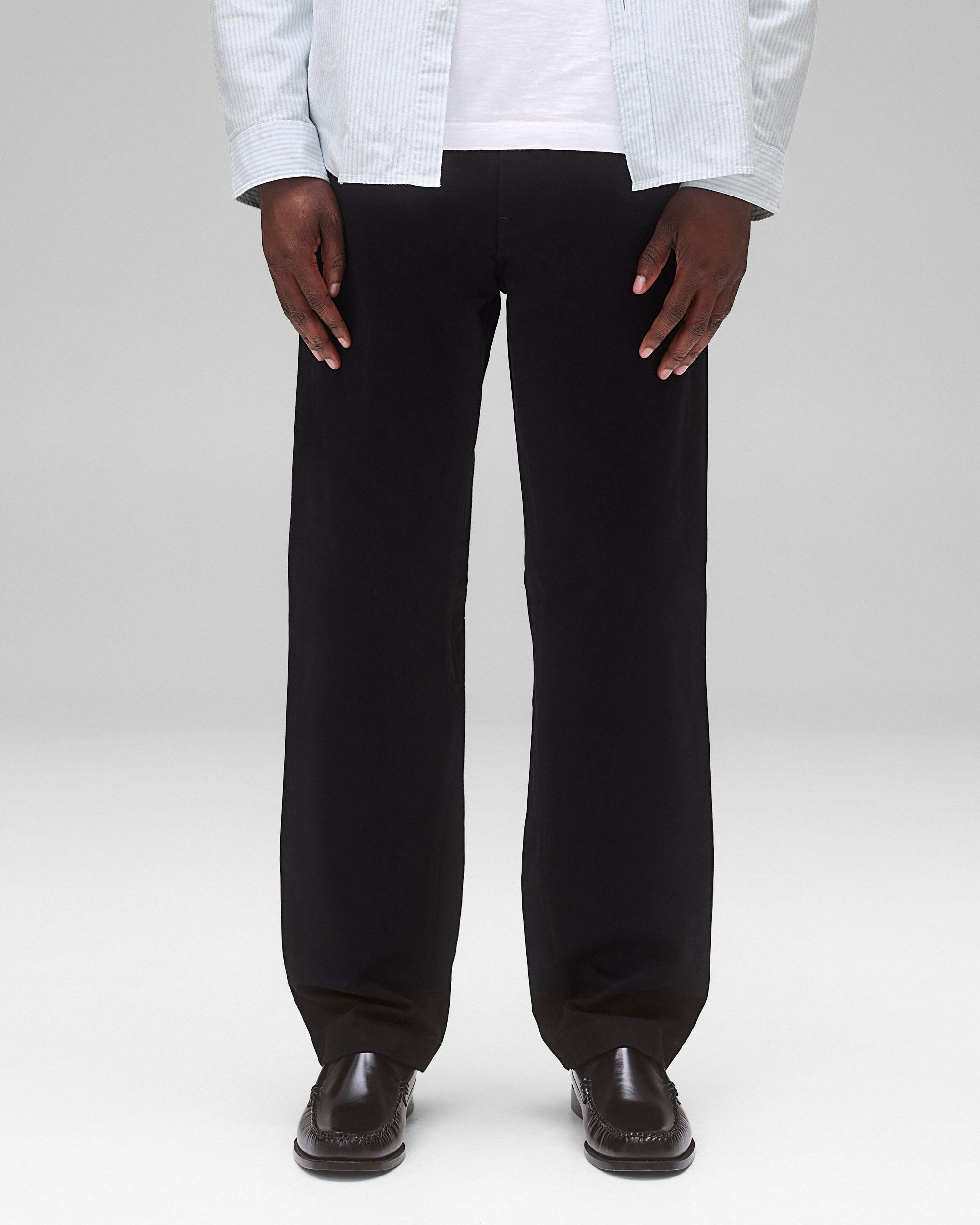 New Monogram Track Pants - Black/Off White Male Product Image