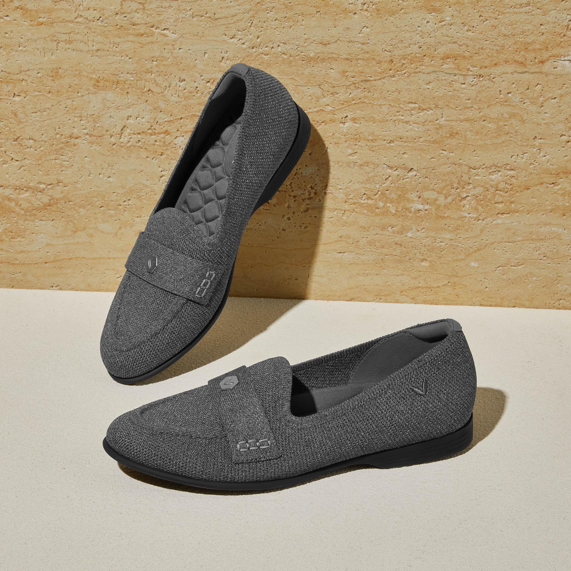 Almond-Toe Penny Loafers (Eloise) Product Image