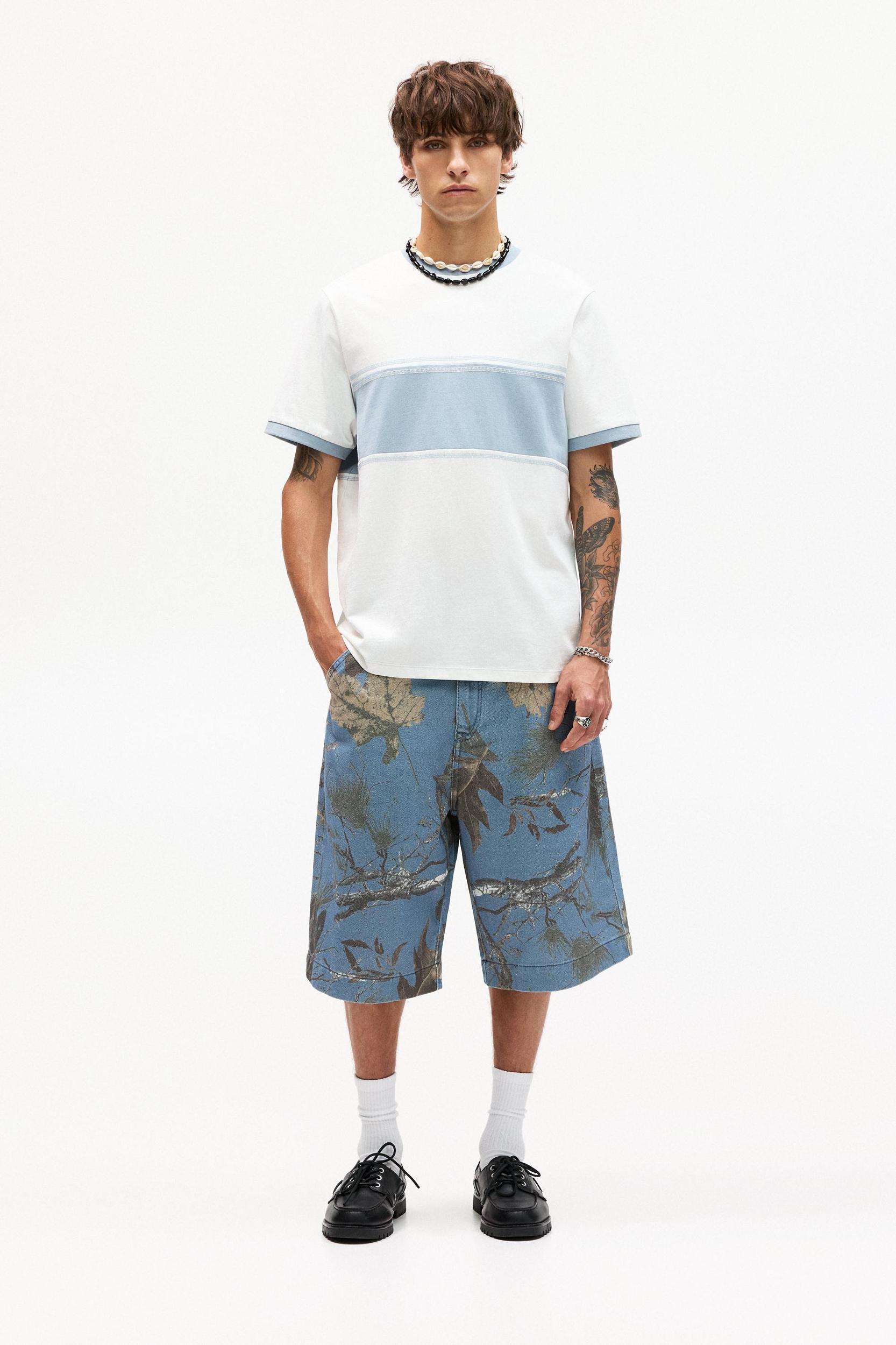 STWD color block T-shirt Product Image