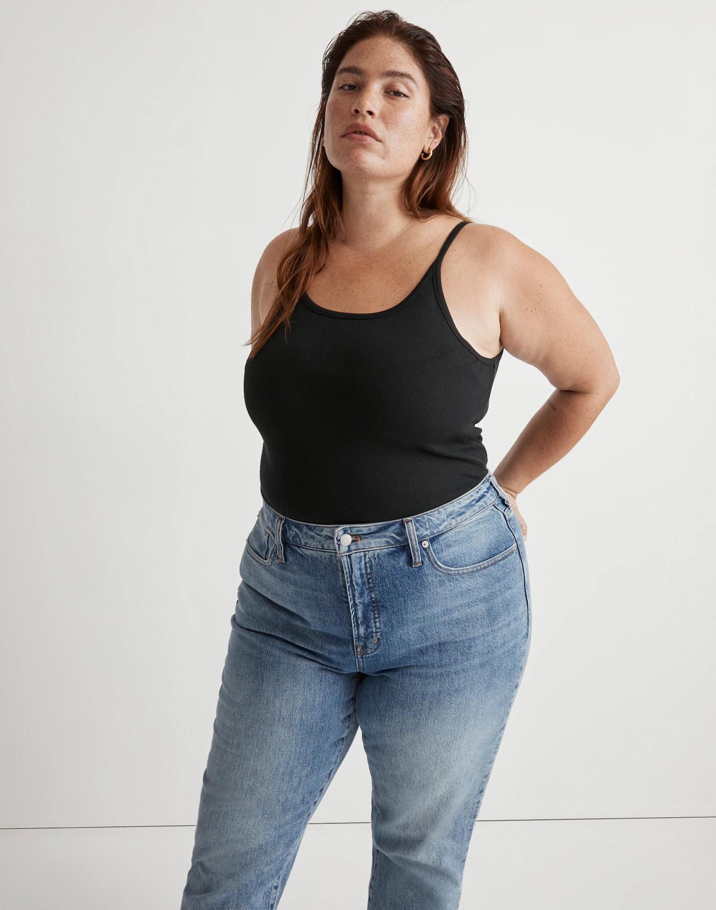 Plus Supima® Rib '90s Tank Product Image