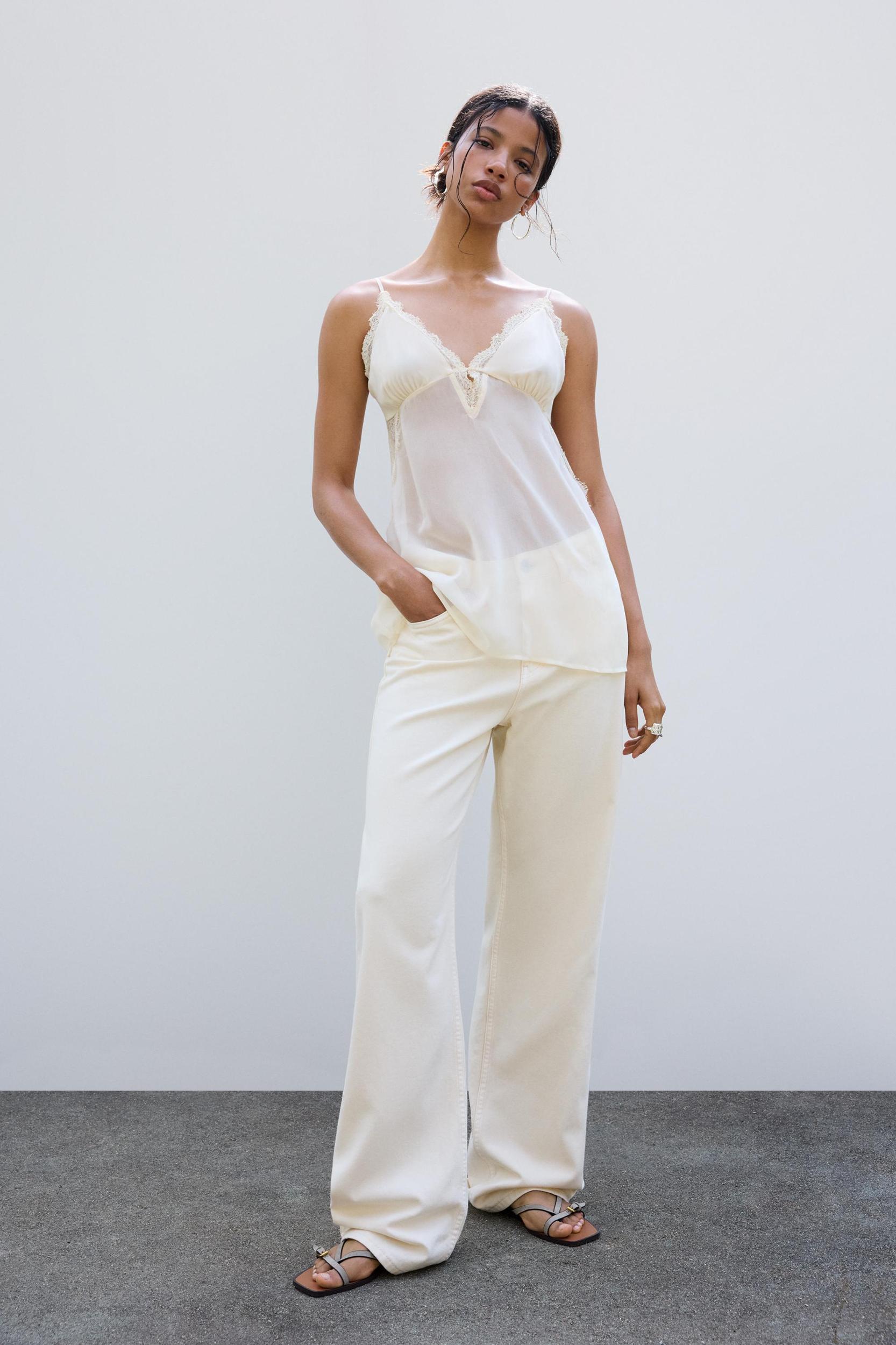 Lace camisole top Product Image