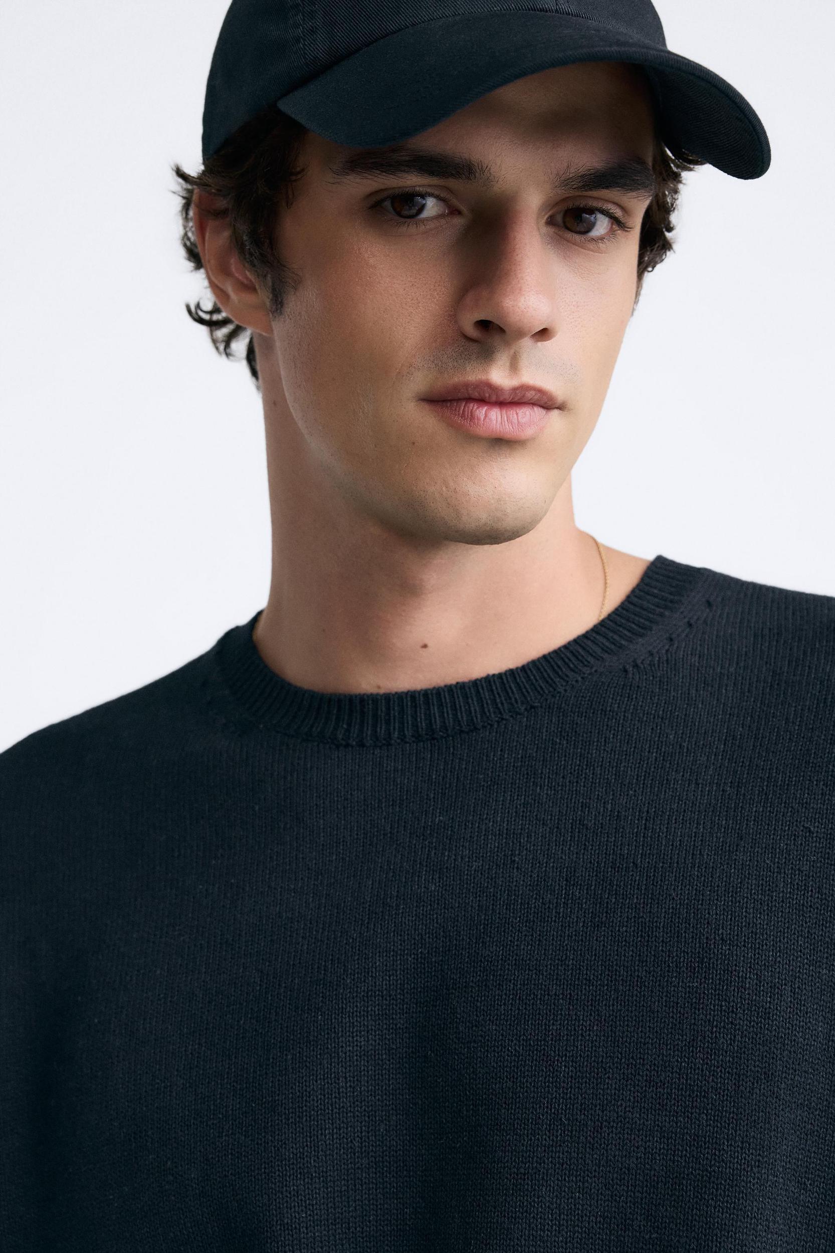 COTTON - LINEN BLEND SWEATER Product Image
