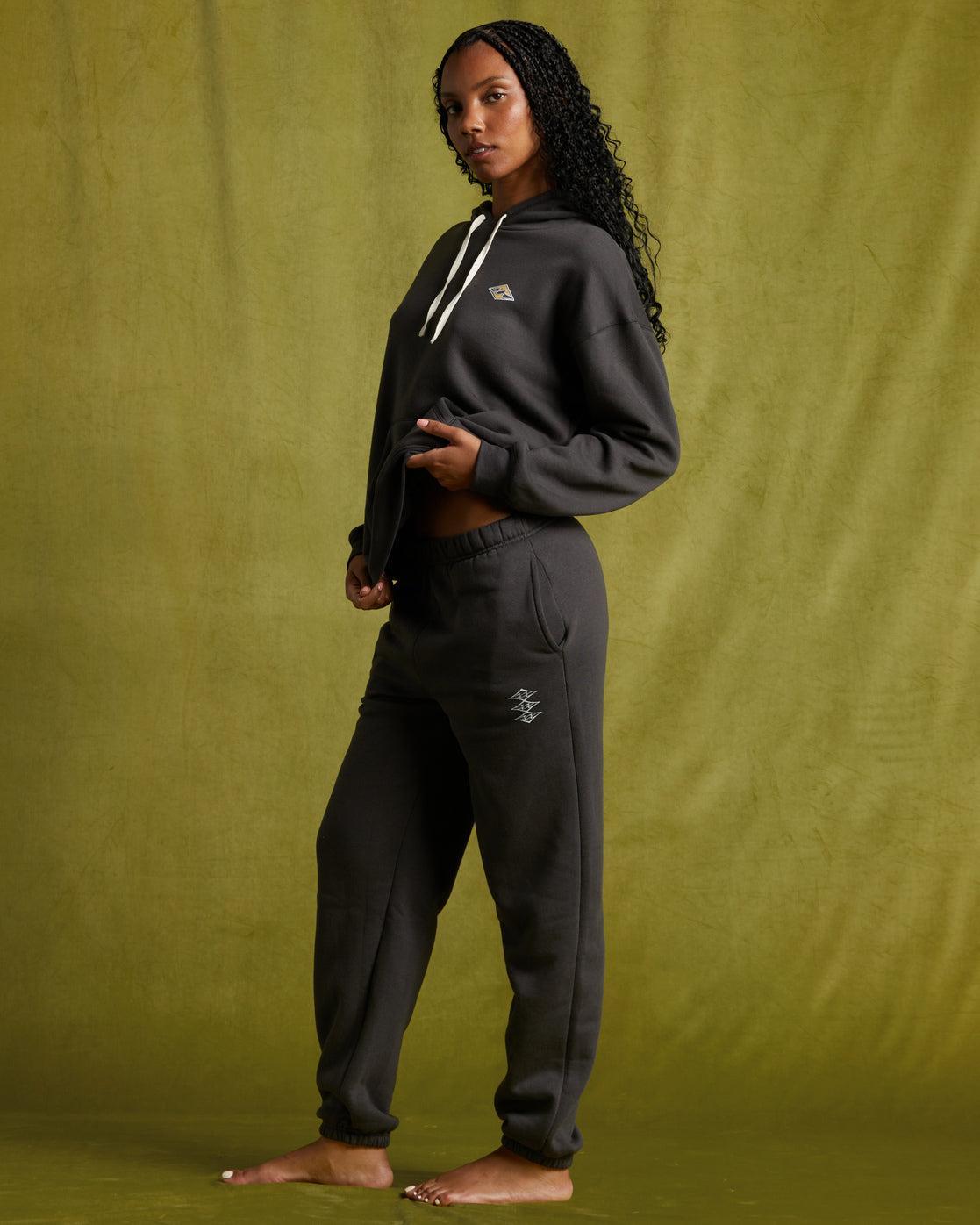 Pressure Diamonds Pants - Off Black Female Product Image