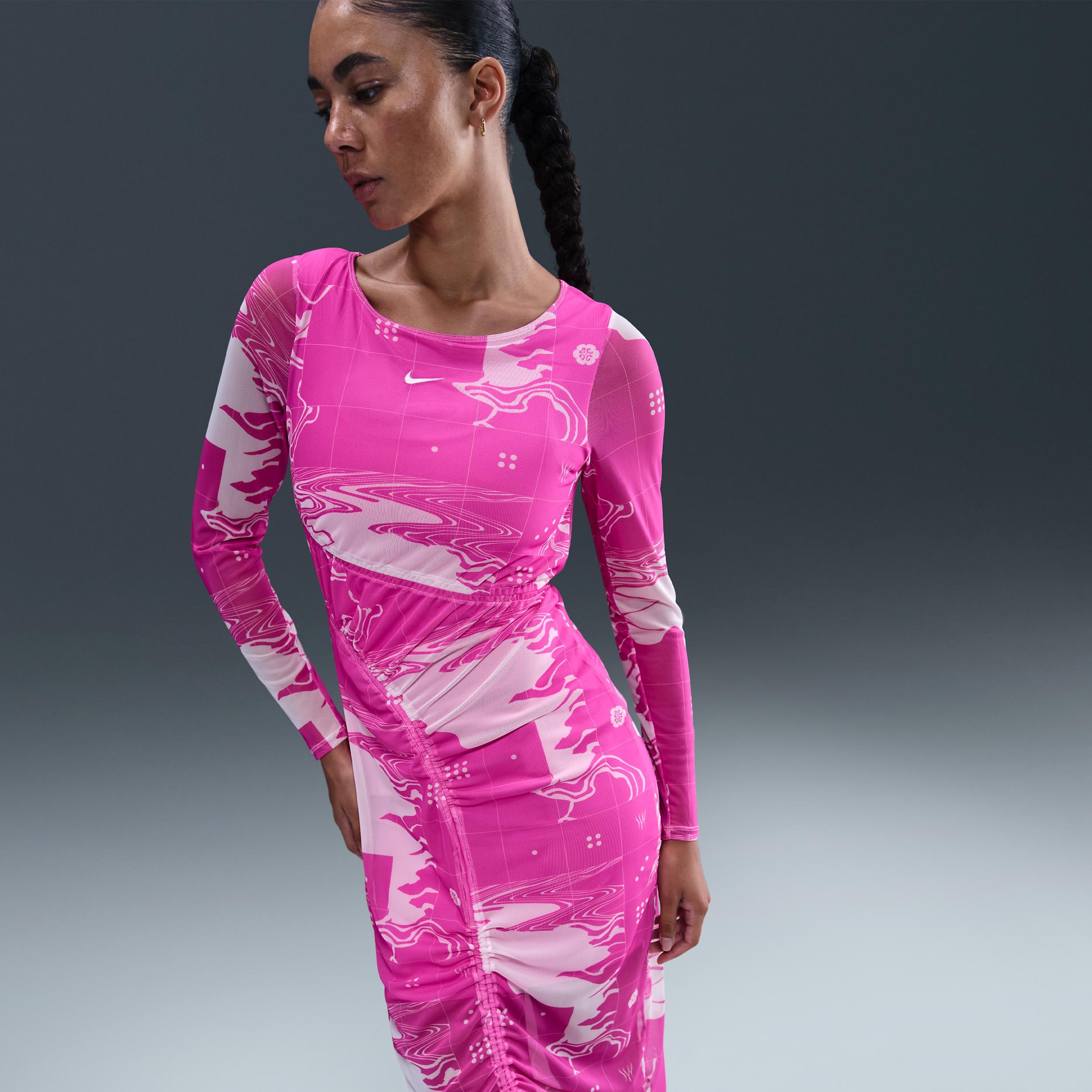 Nike Women's Serena Williams Design Crew Mesh Midi Dress Product Image