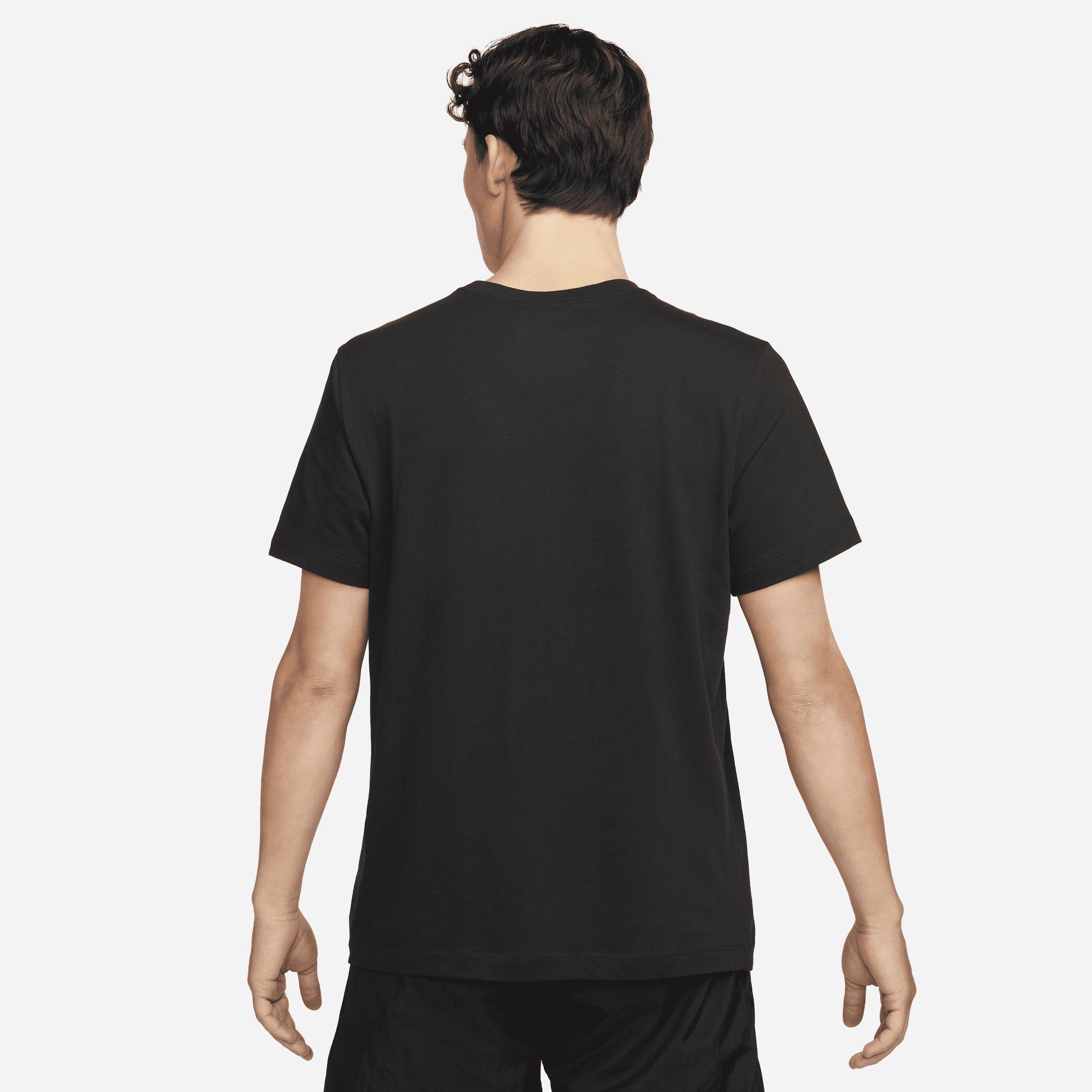 Men's Nike "Just Do It" Logo Tee, Size: Small, Black White Product Image