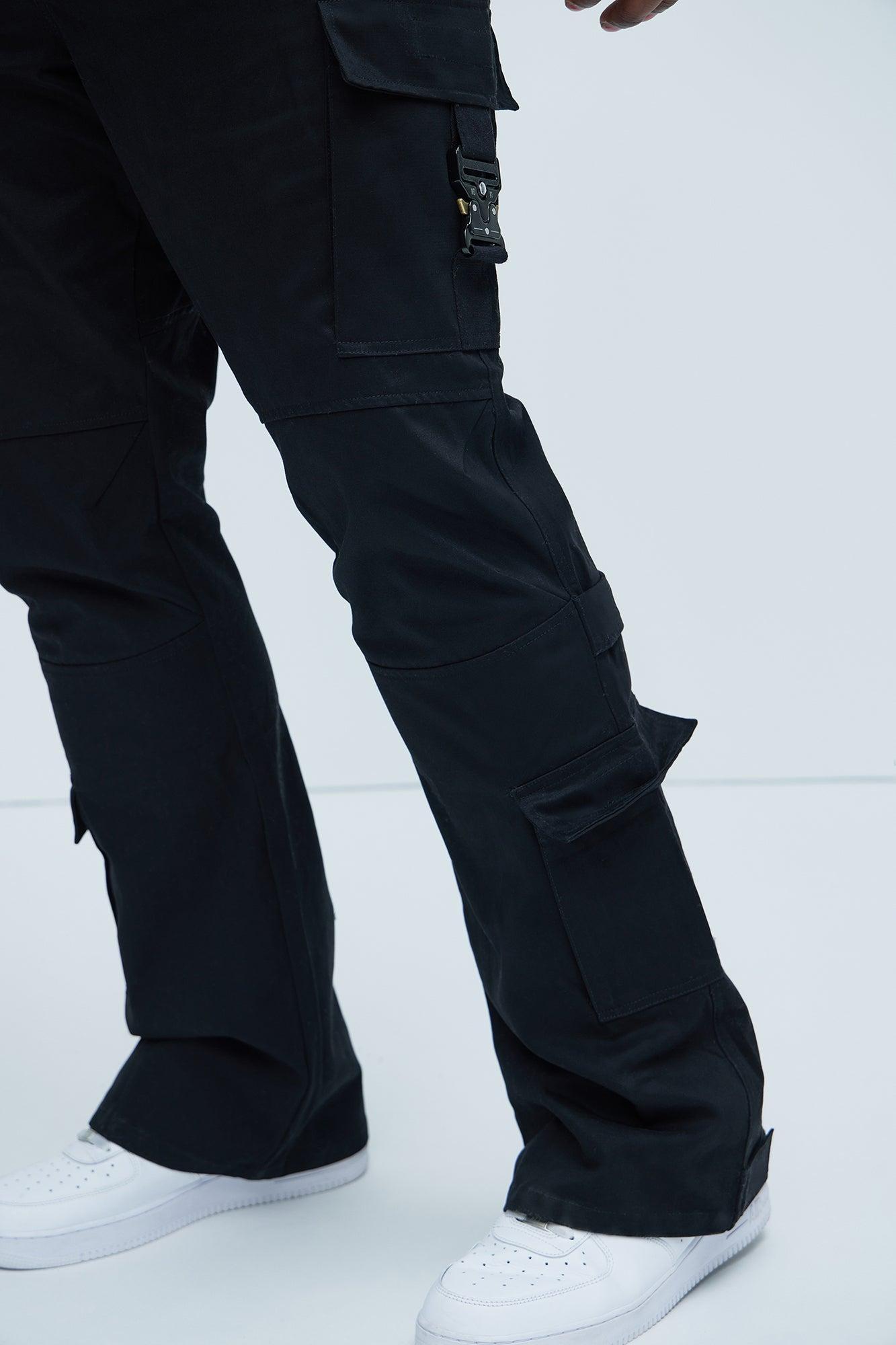 Nikko Slim Flare Pants - Black Product Image