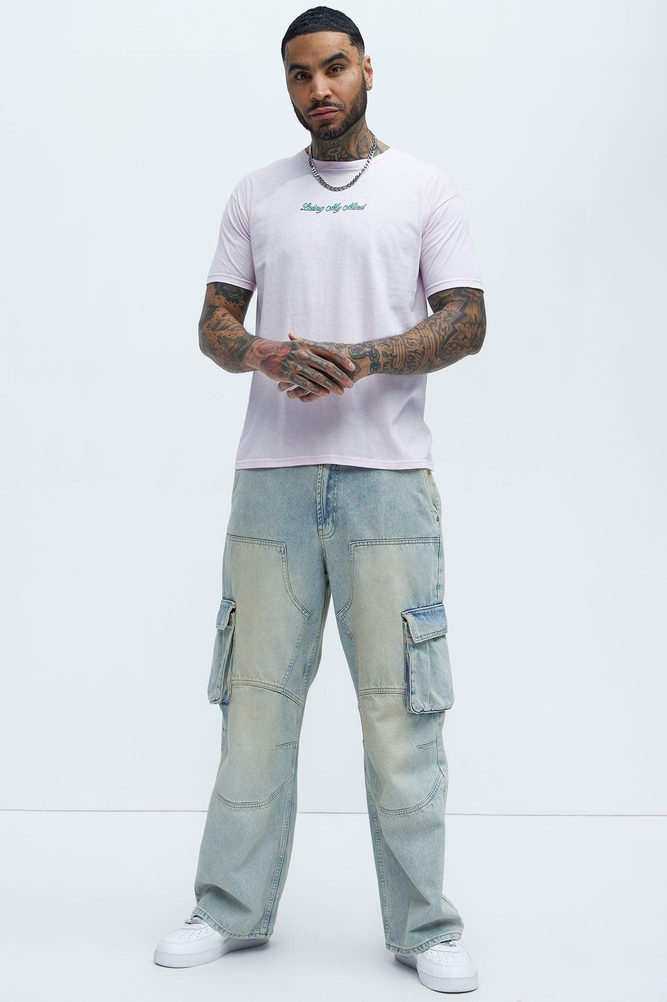 Losing My Mind Short Sleeve Tee - Pink Product Image