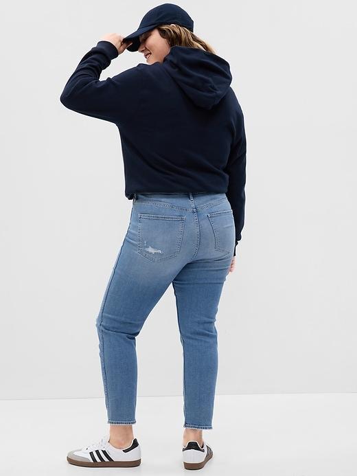 High Rise Vintage Slim Jeans Product Image