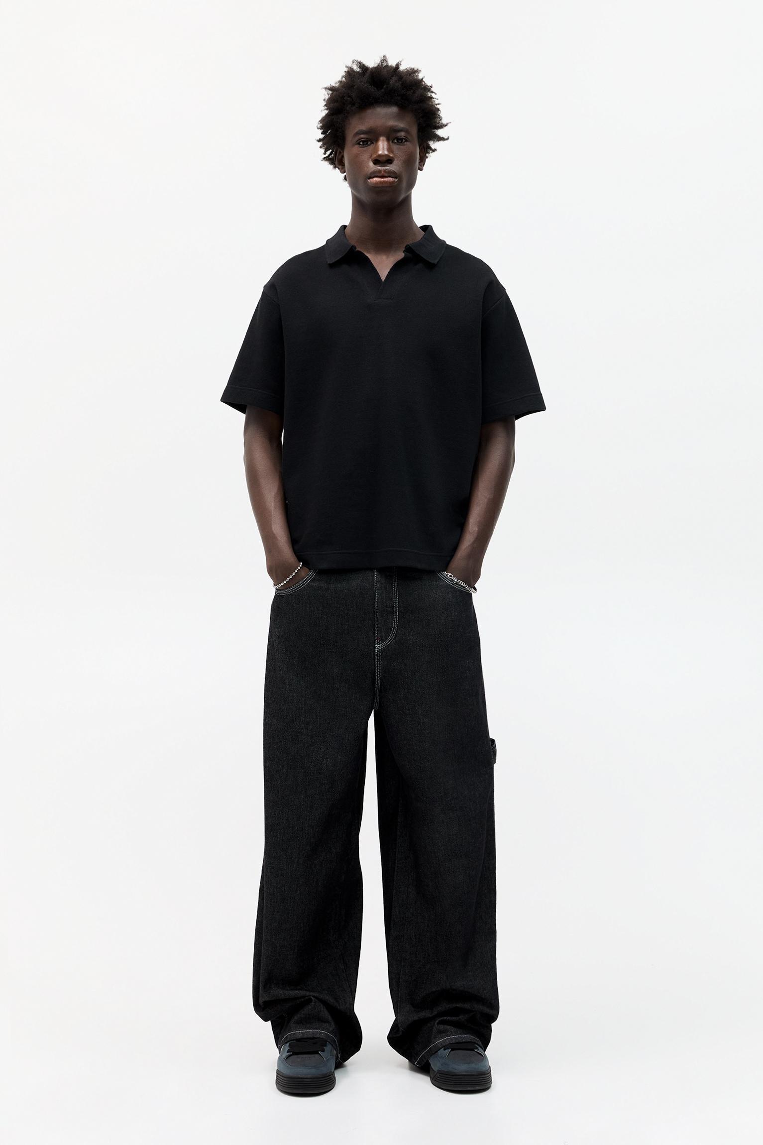 Short sleeve polo shirt Product Image