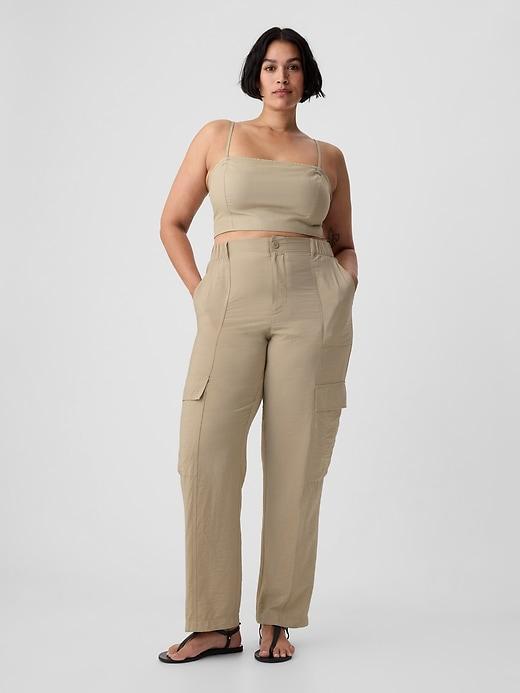 Mid Rise Cargo Pants Product Image