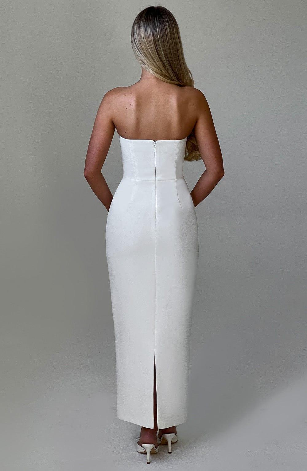 Roxanne Midaxi Dress - Ivory Product Image
