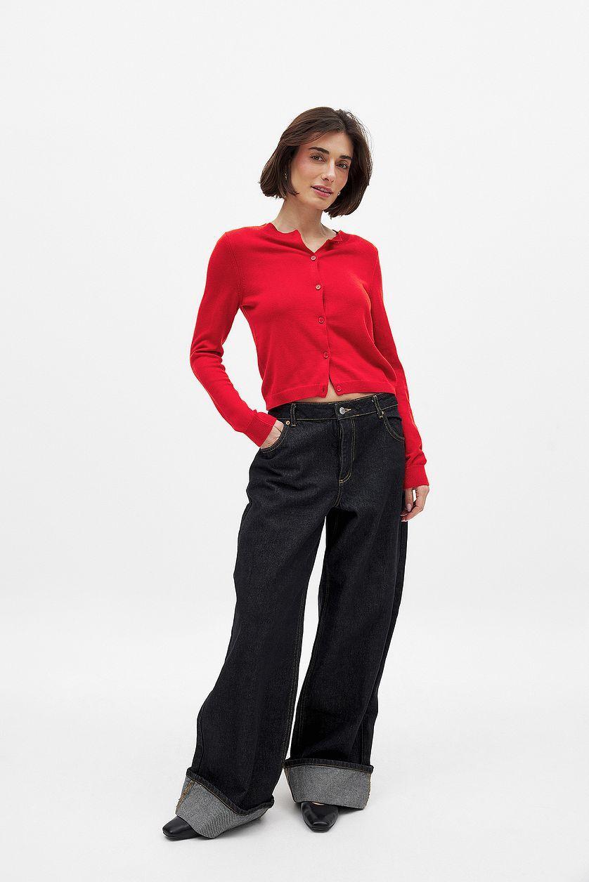 Fine Knitted Cardigan Product Image