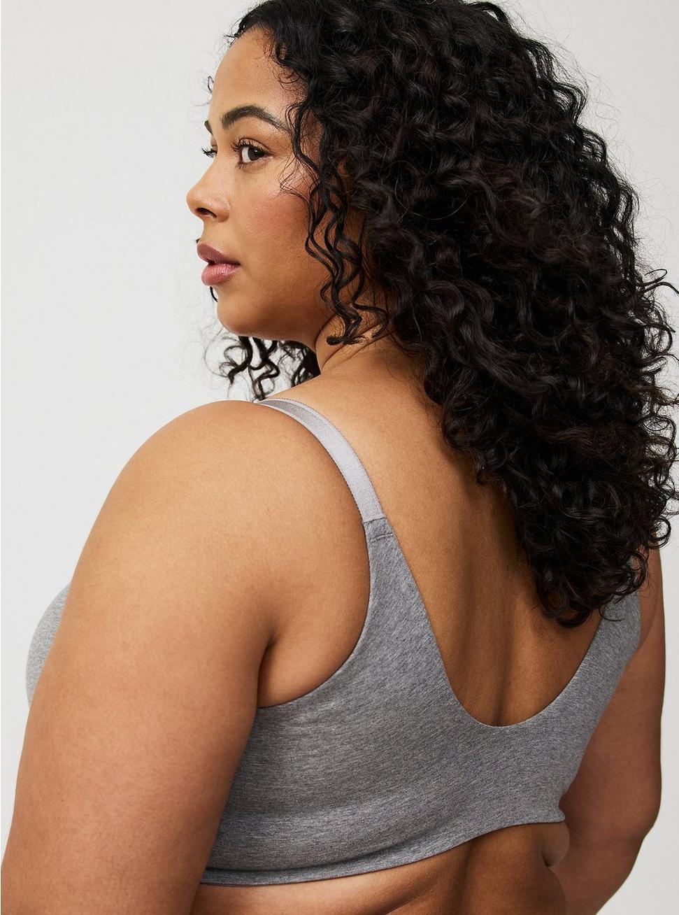 Perfect T-Shirt Push-Up Front-Close Cotton Bra Product Image