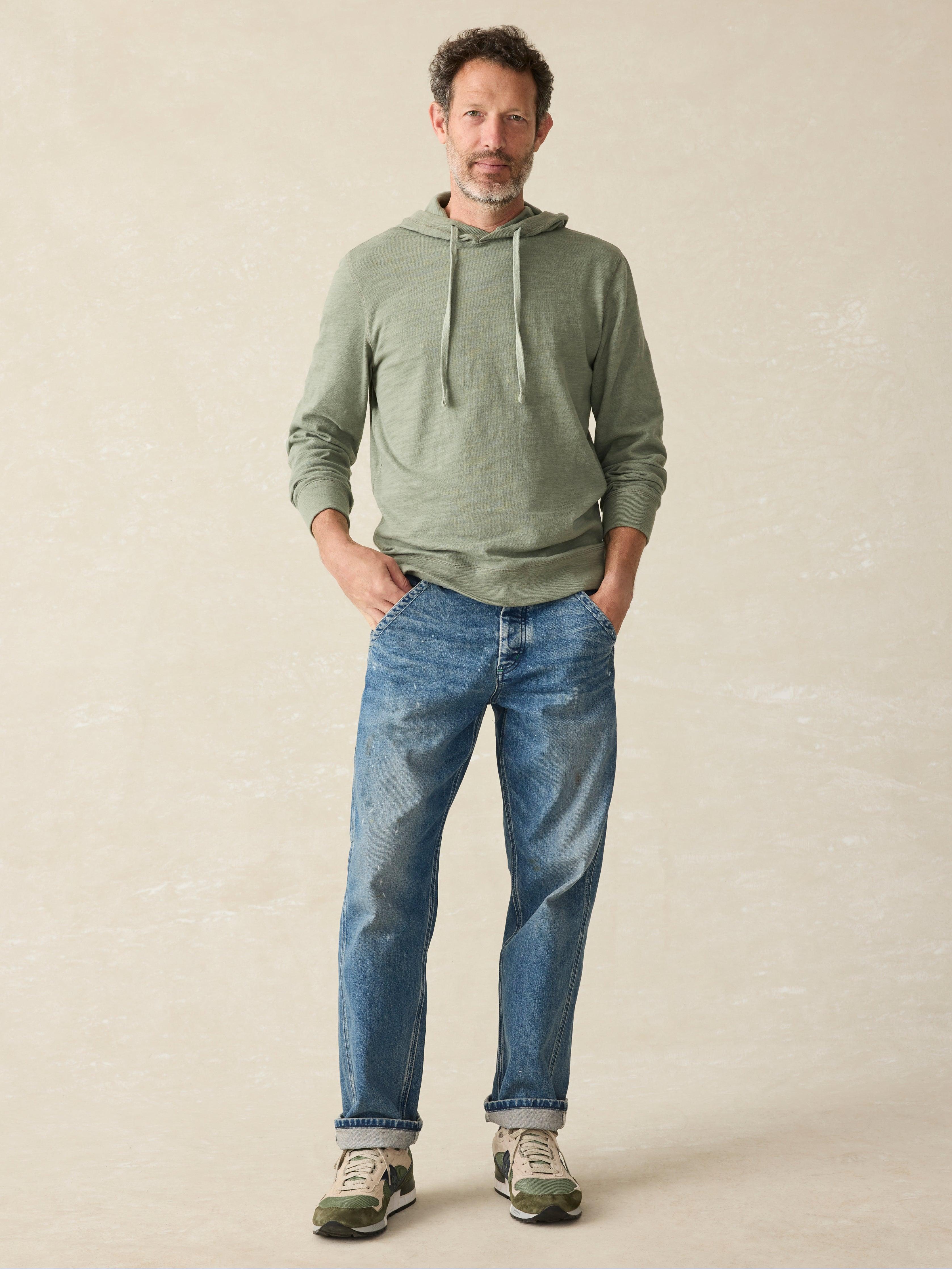 Sunwashed Slub Hoodie - Clover Creek Male Product Image