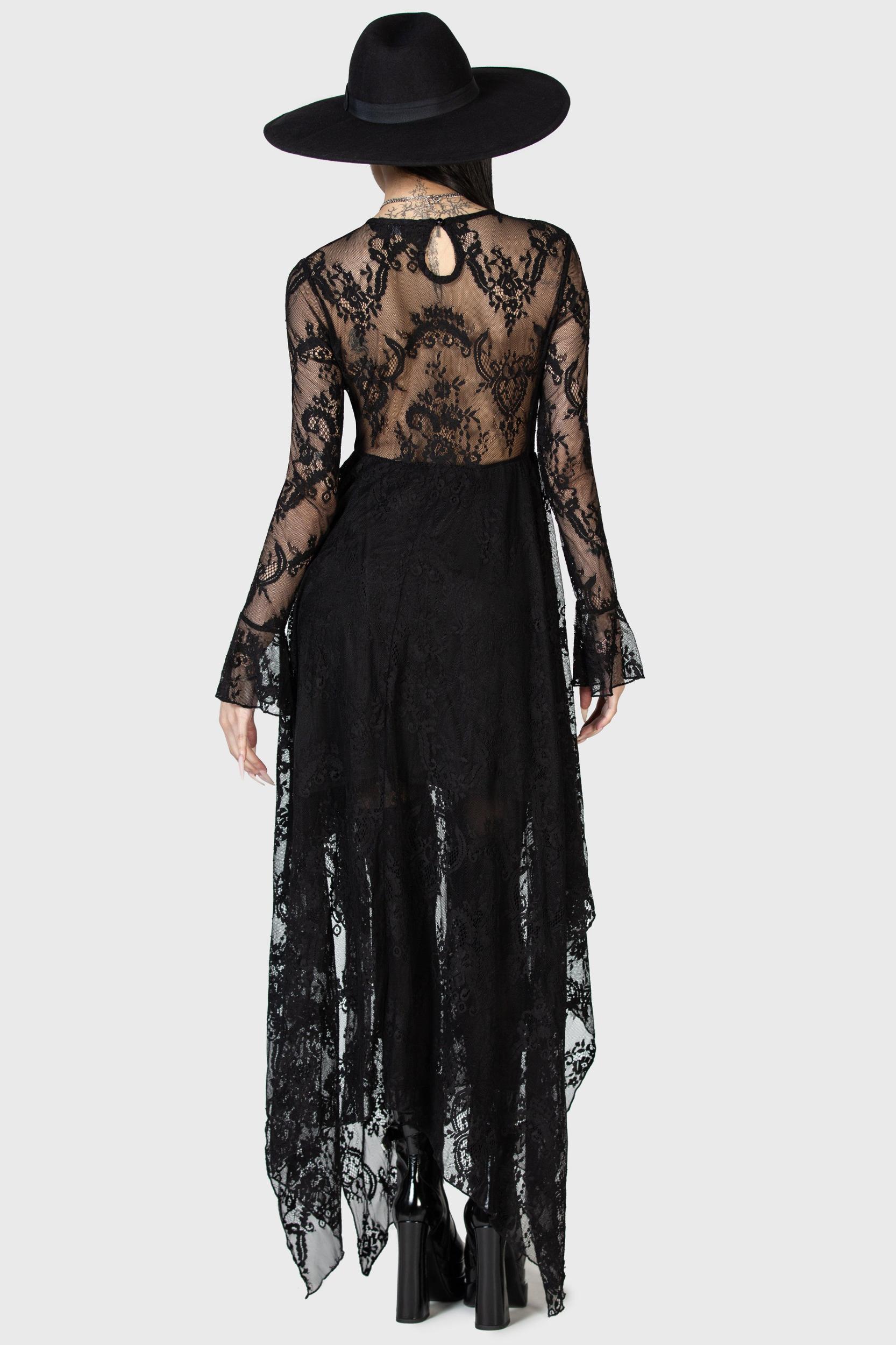 Shadow Figure Maxi Dress Female Product Image