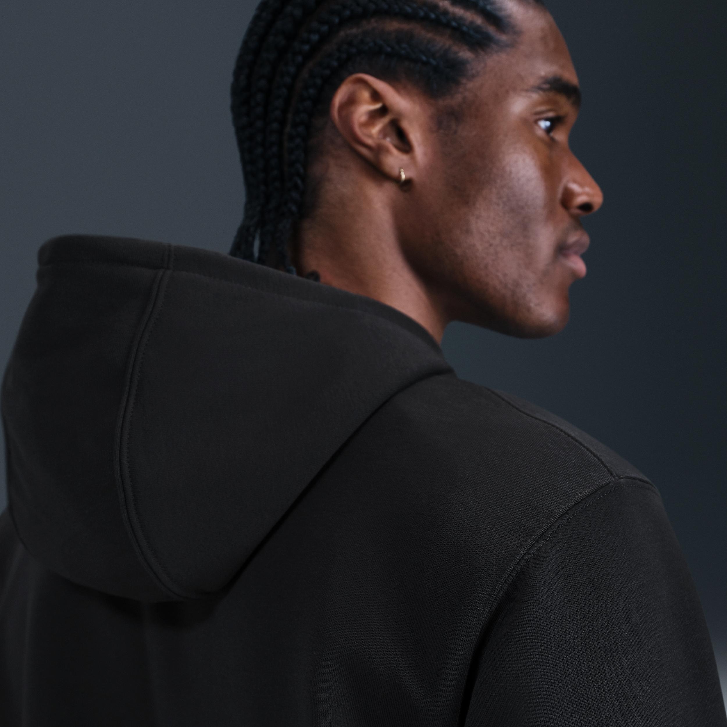 Nike Men's Court Heritage Dri-FIT French Terry Tennis Pullover Hoodie Product Image