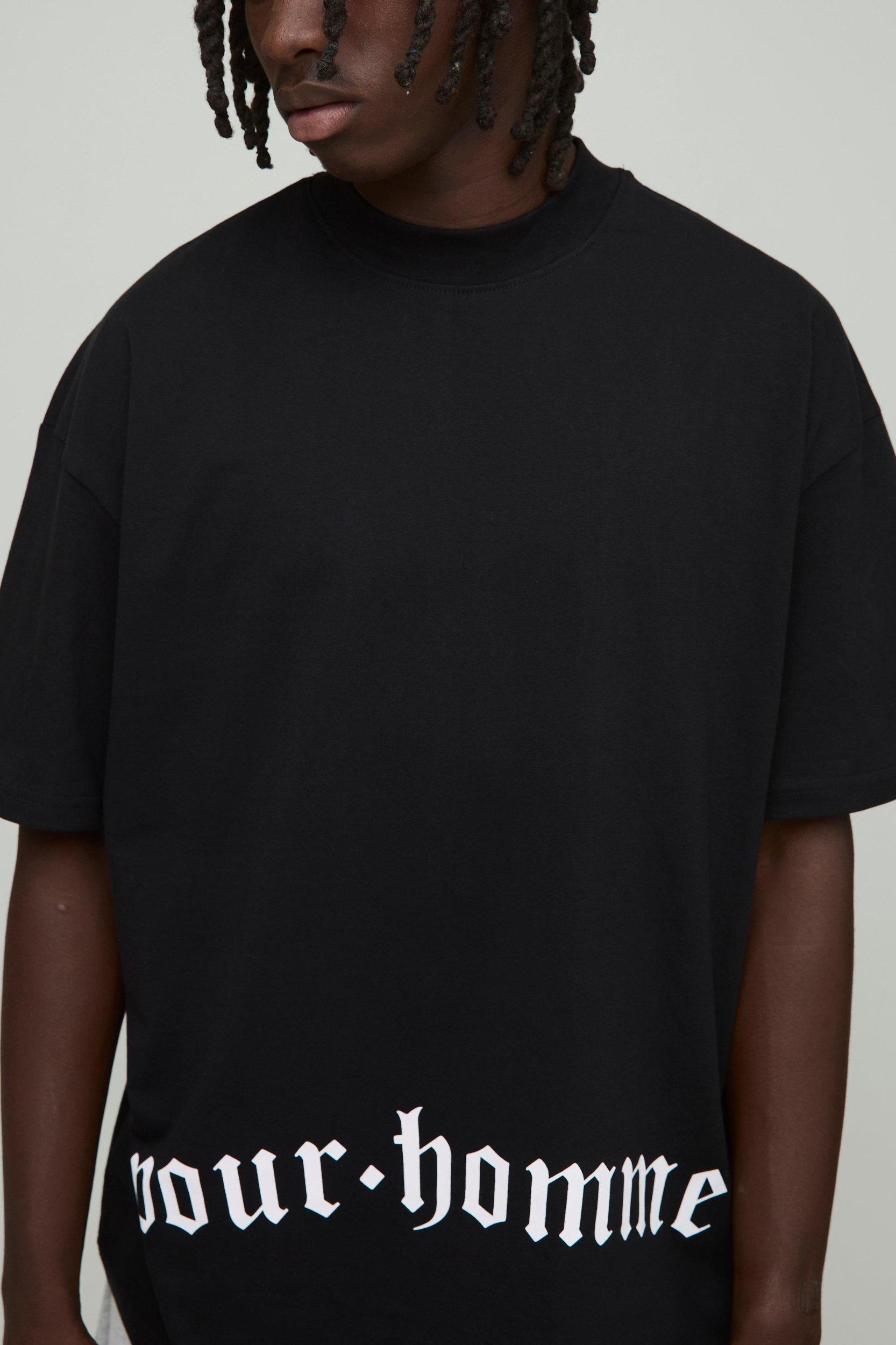 Oversized Renaissance Graphic T Shirt | boohooMAN USA Product Image