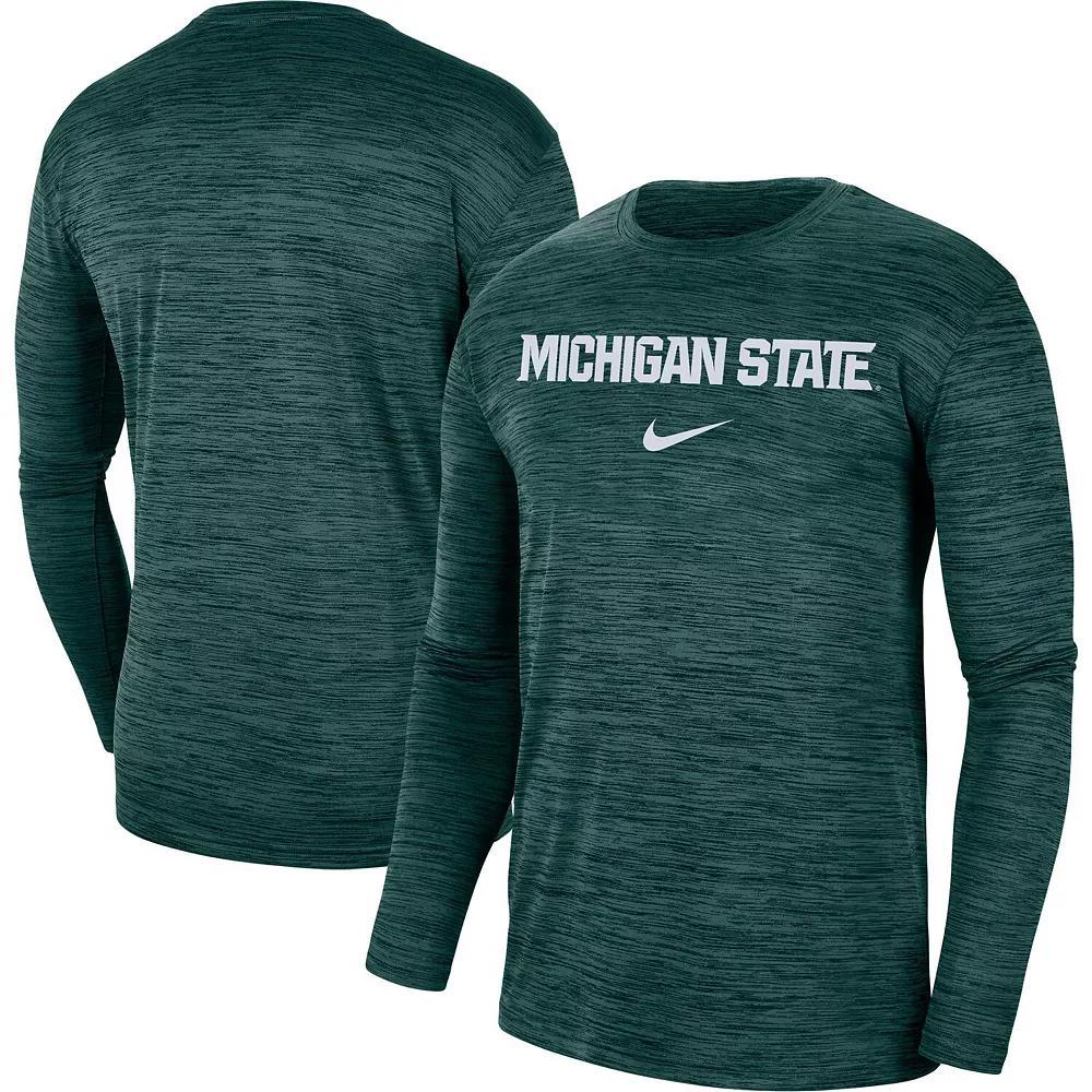 Men's Nike Cardinal Stanford Cardinal Sideline Game Day Velocity Performance Long Sleeve T-Shirt, Size: XL, Red Product Image