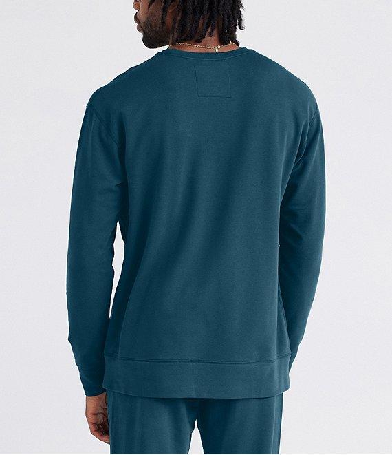 SAXX 3Six Five Long Sleeve Relaxed Fit Crew Neck Lounge Pullover Product Image