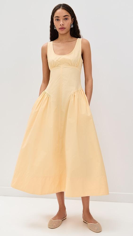 Proenza Schouler White Label Kendall Dress in Tech Cotton | Shopbop Product Image