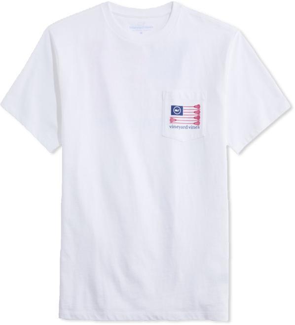 USA Lacrosse Flag Short-Sleeve Pocket Tee Product Image