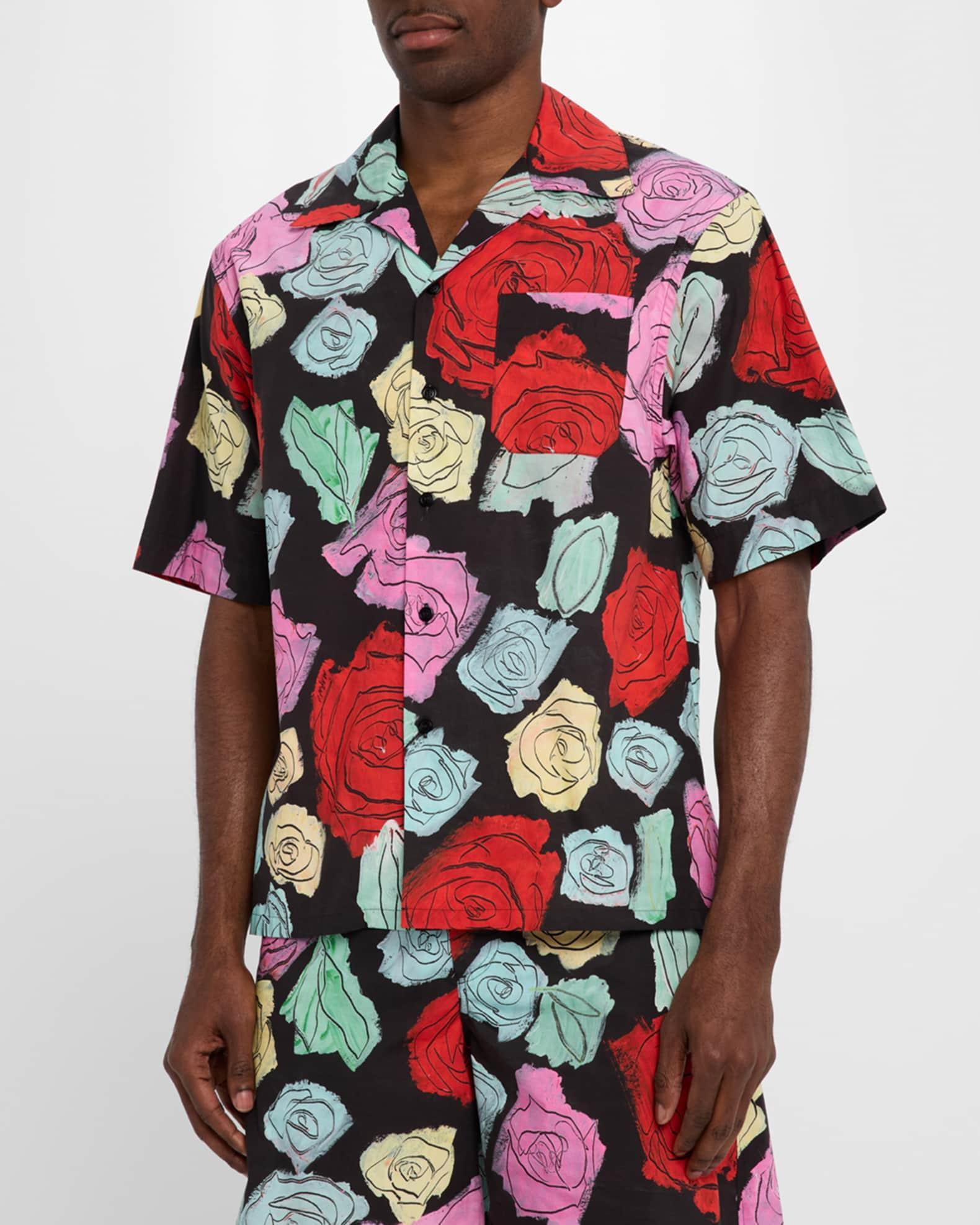 Men's Medium Roses Camp Shirt Product Image