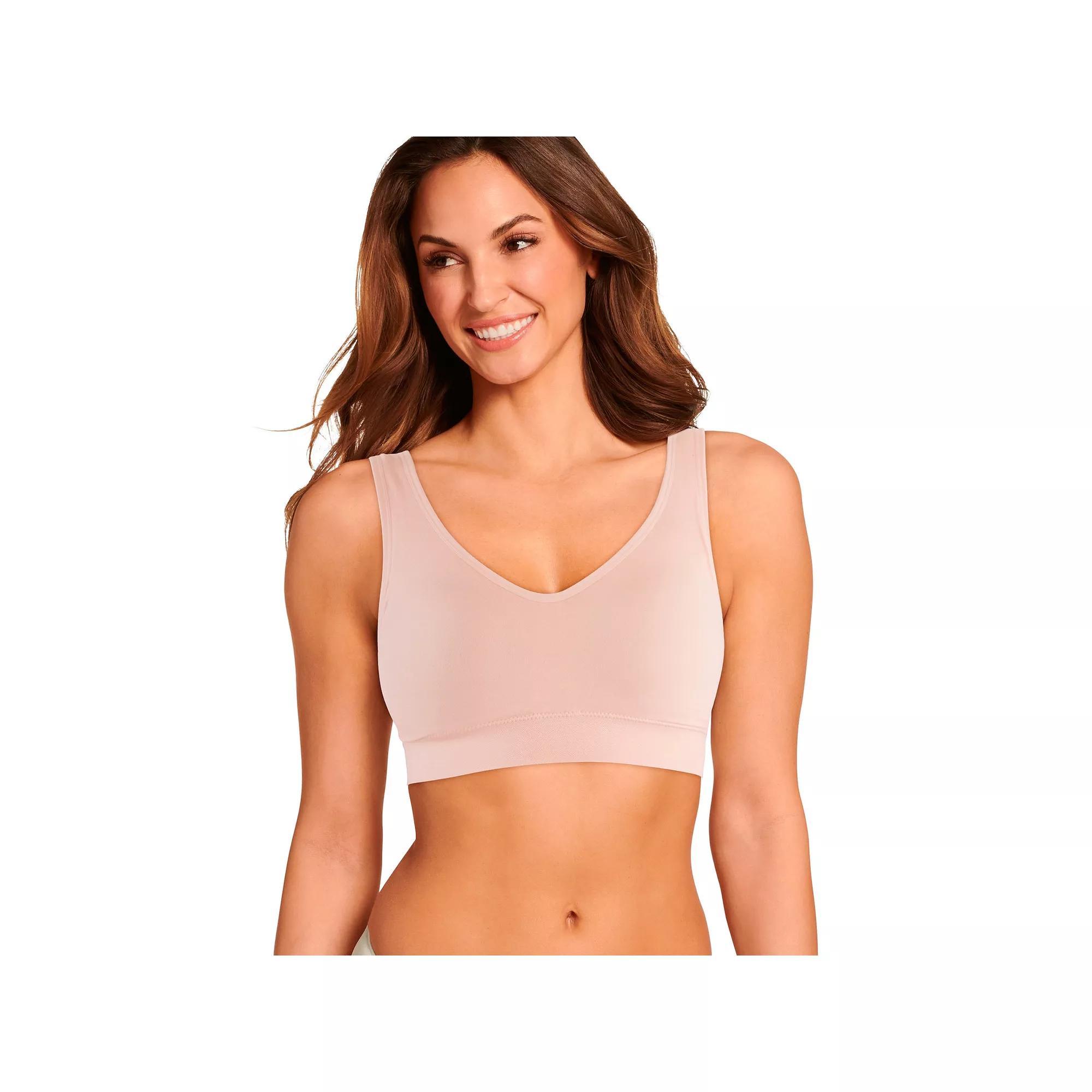 Jockey® Back Smoothing Seamfree® Bralette 3041, Women's, Size: Medium, Pink Mist Product Image