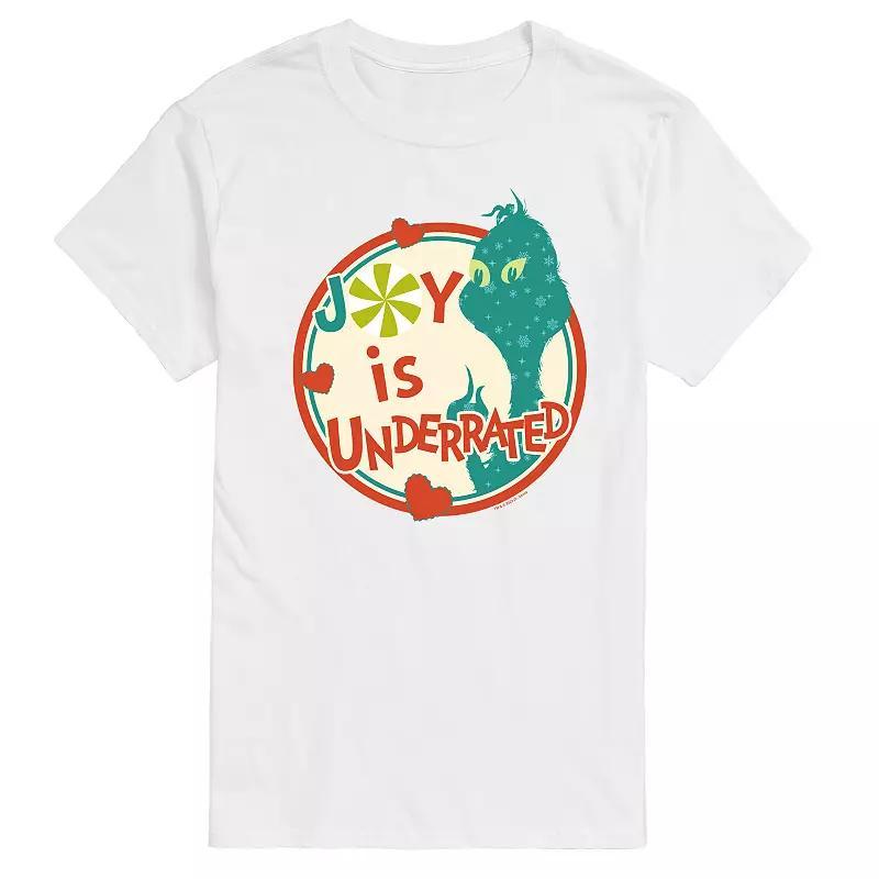Mens Dr. Seuss The Grinch Joy Is Underrated Graphic Tee Product Image