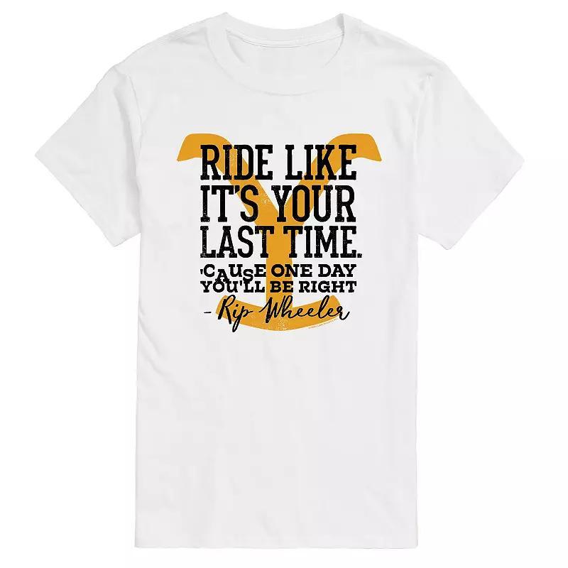 Big & Tall Yellowstone Last Time Tee, Mens Product Image