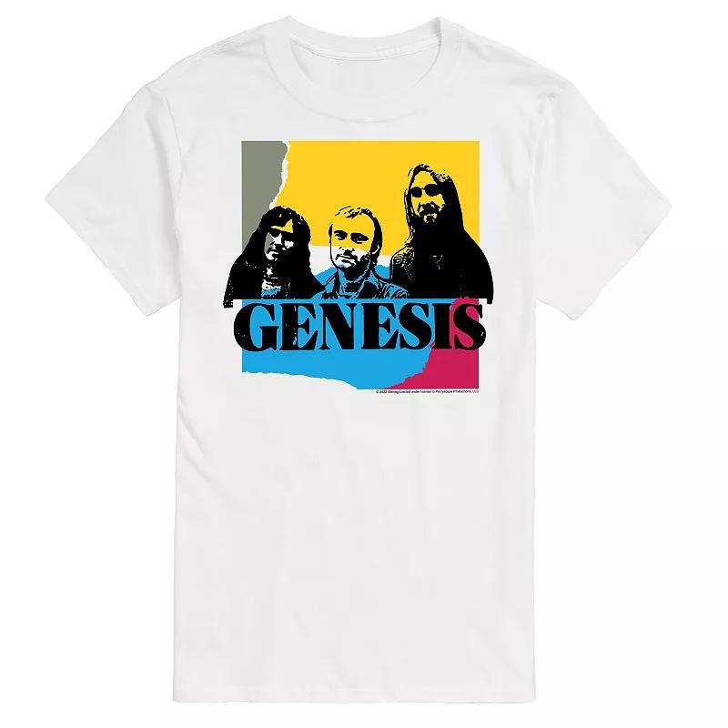 Men's Genesis Group Shot Tee, Size: Medium, White Product Image