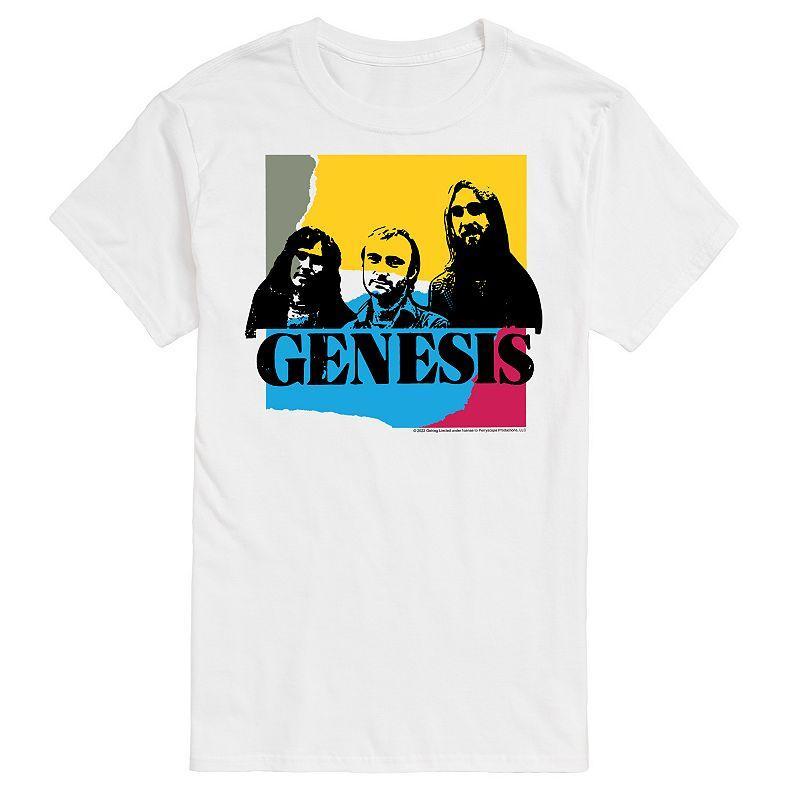 Men's Genesis Group Shot Tee, Size: Medium, White Product Image