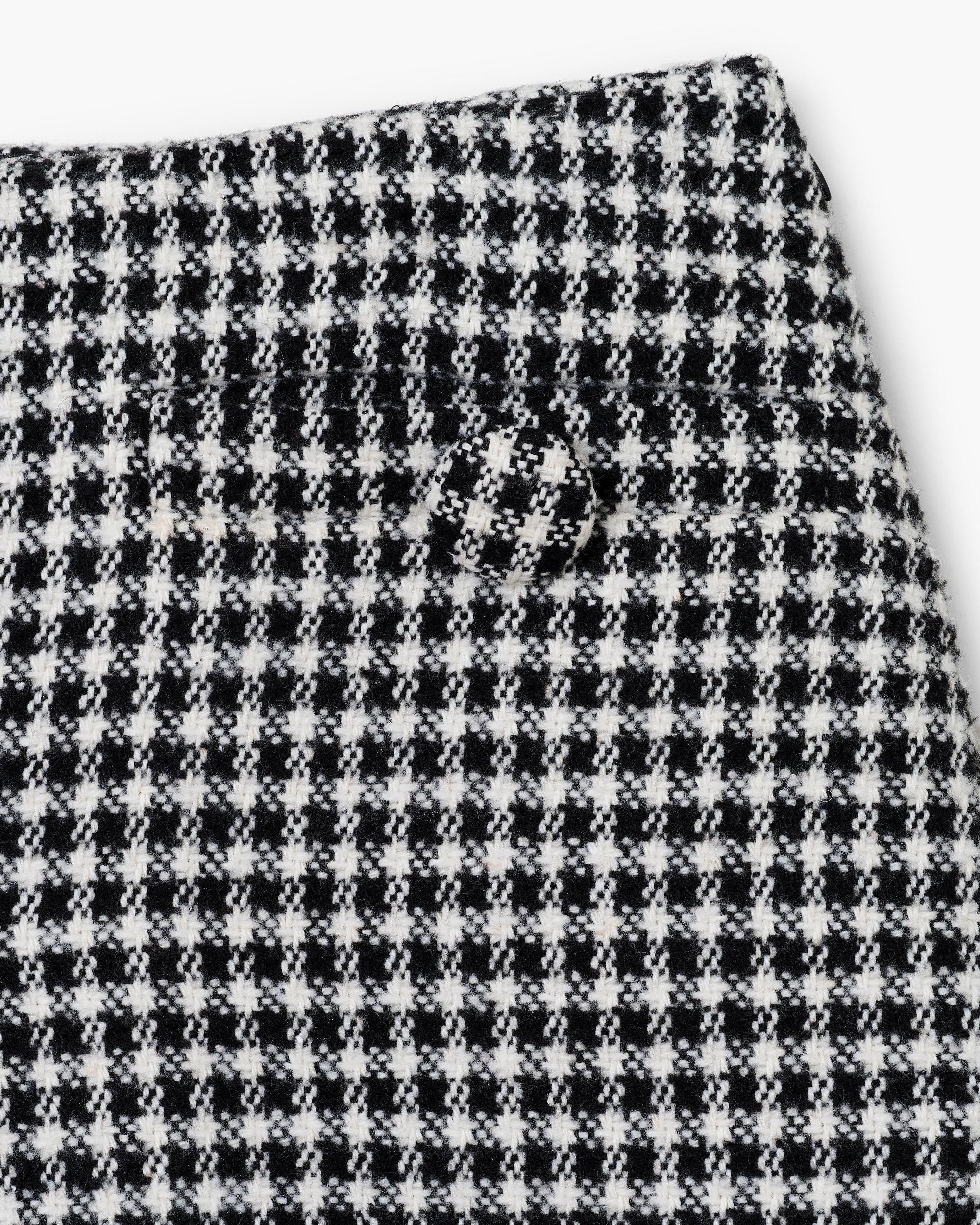 Gingham Tweed Mini Skirt Product Image