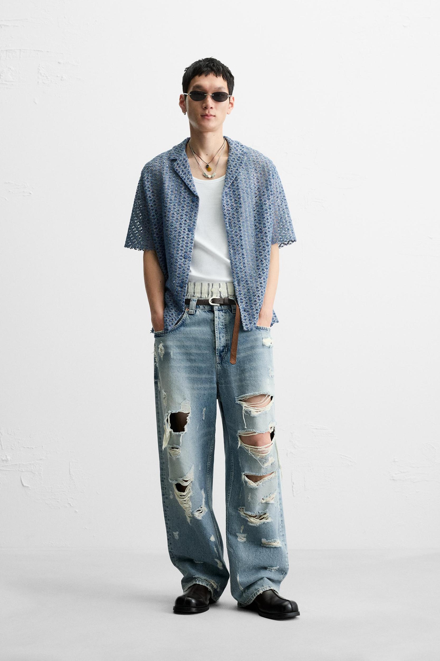 OPEN WEAVE SHIRT Product Image