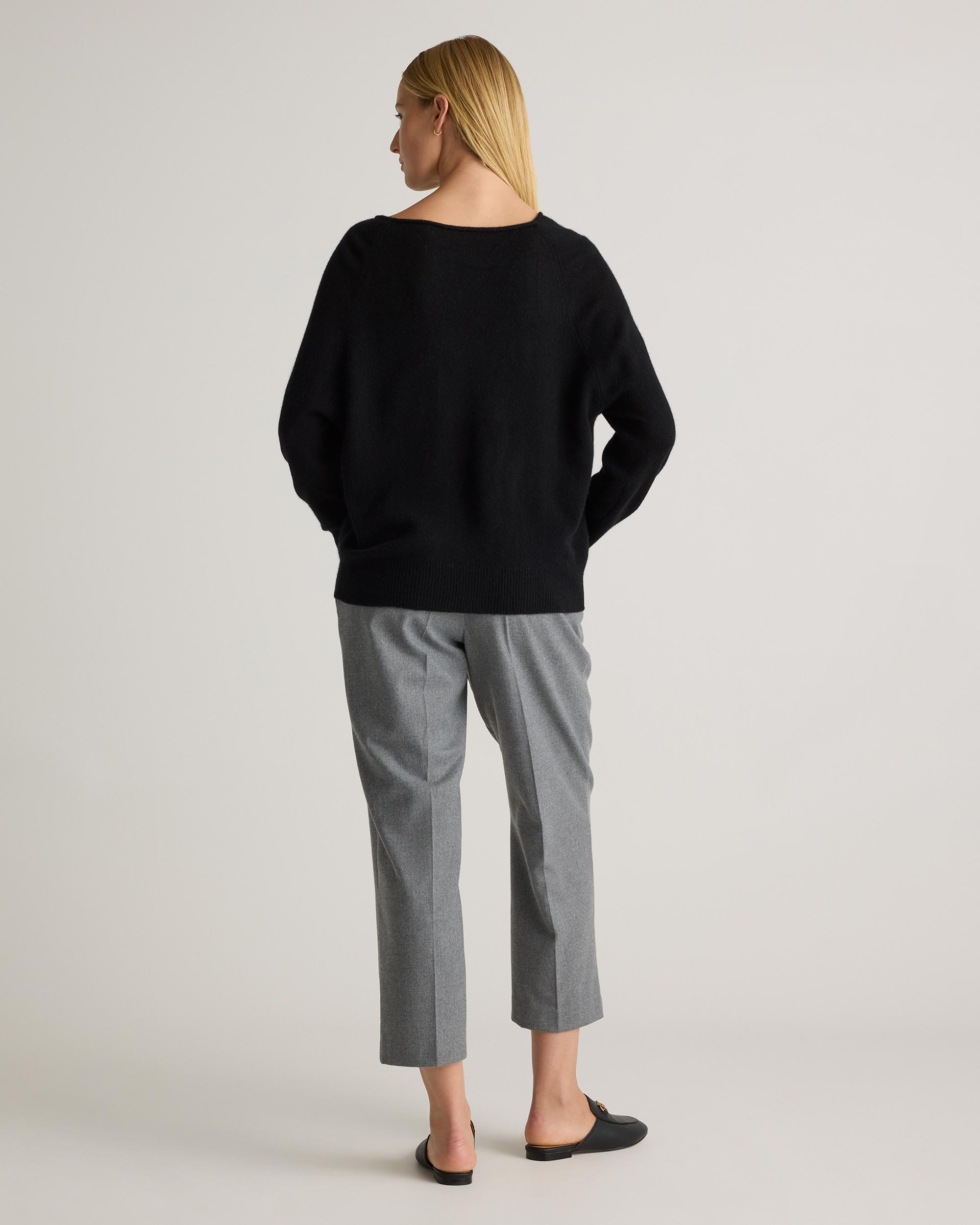 Quince | Women's Mongolian Cashmere Boatneck Sweater Size XS Product Image