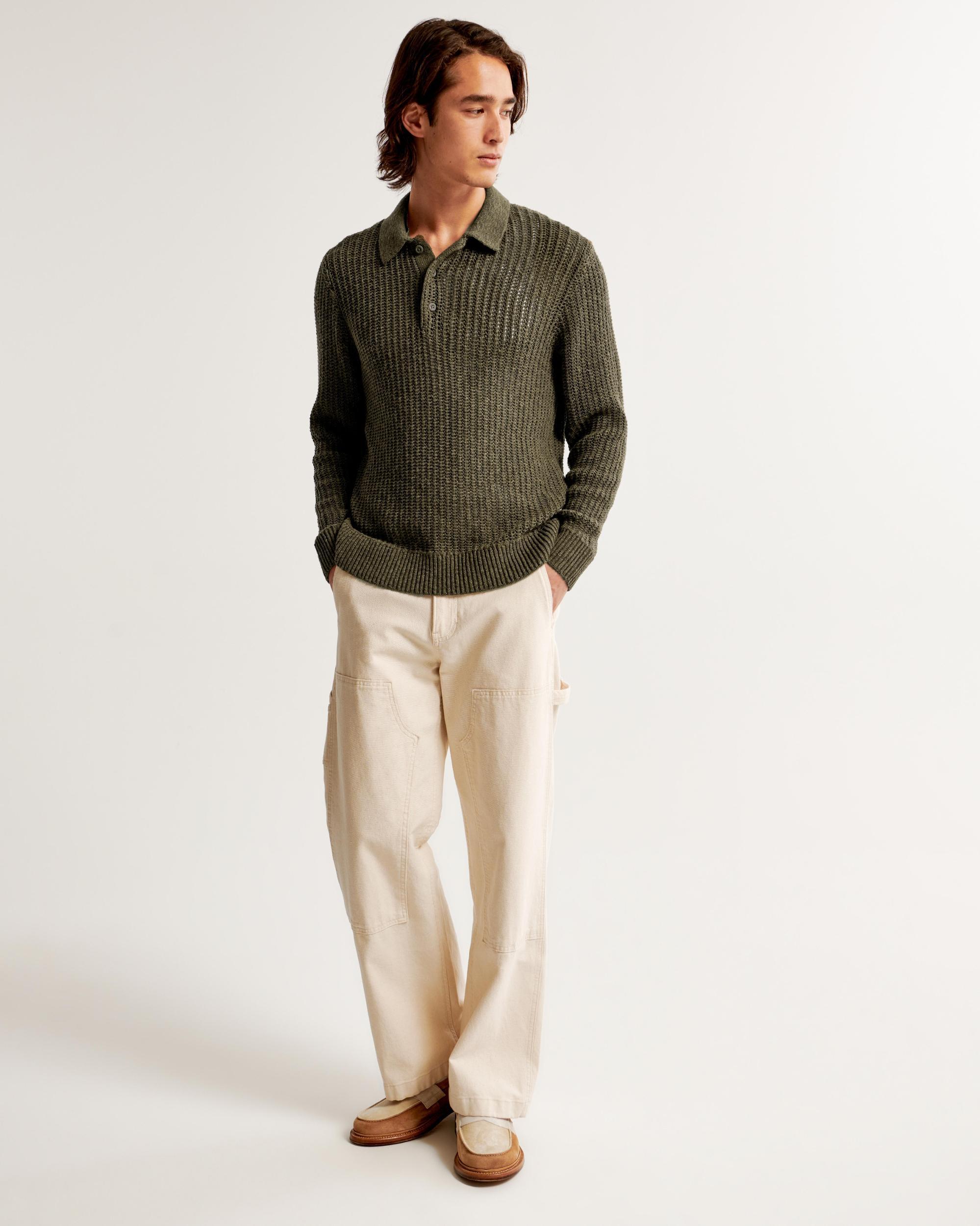 Essential Premium Polished Half-Sleeve Mockneck Tee Product Image