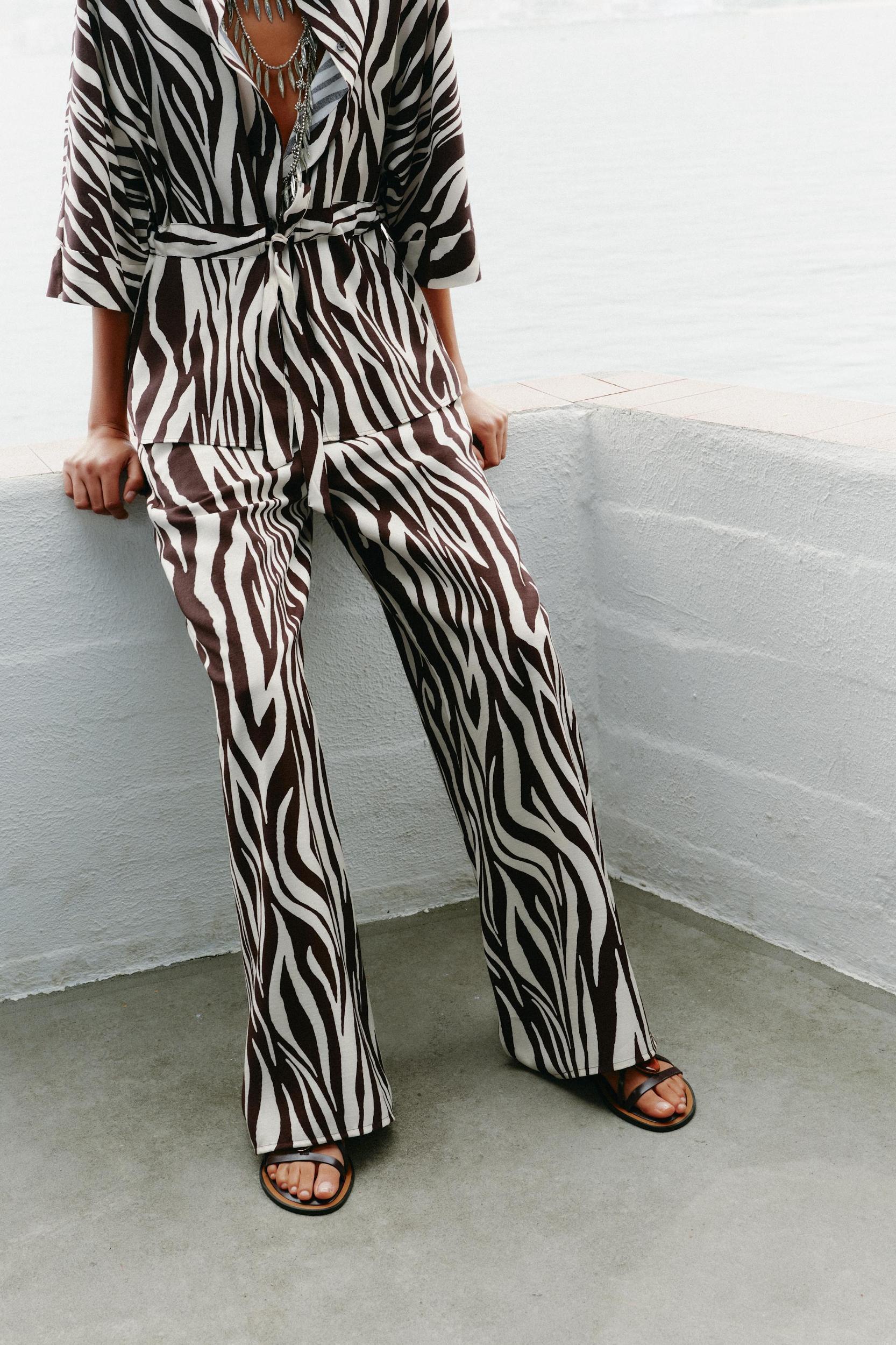 ANIMAL PRINT PANTS Product Image