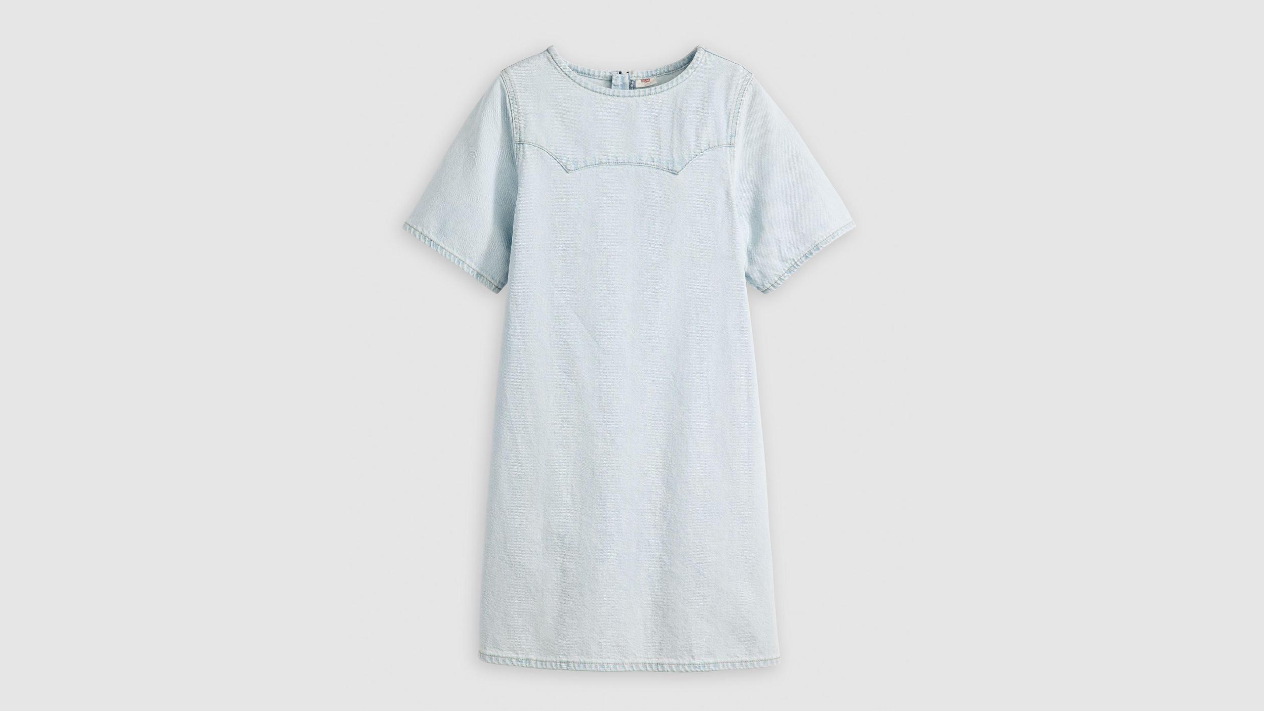 Denim Tee Dress Product Image